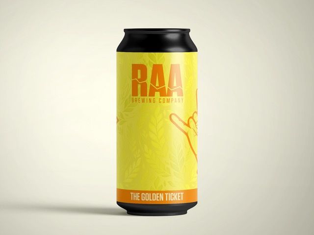 RAA BREWING COMPANY The Golden Ticket 440ml