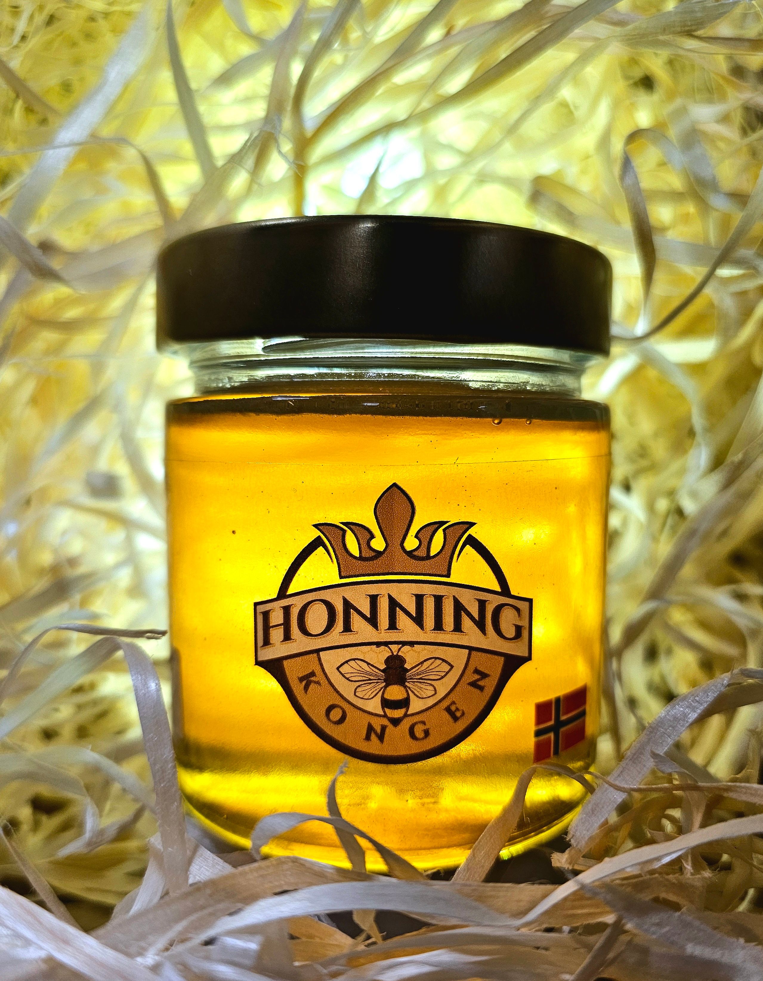 Honning1 Flytende Ekte Birøkterhonning 250g Honningkongen 250g X 10 X 70