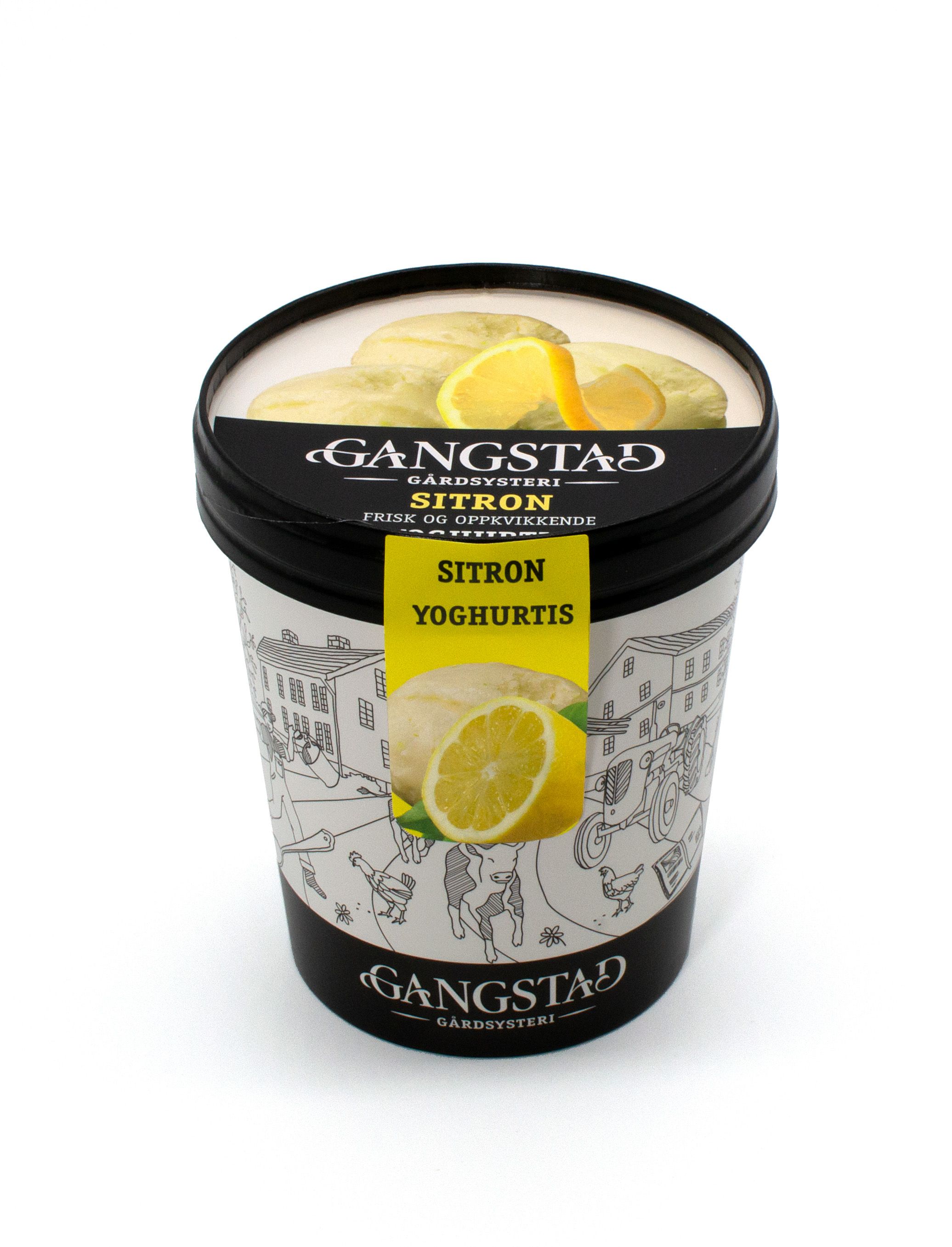 Illustrasjonsbilde - Sitron yoghurtis
