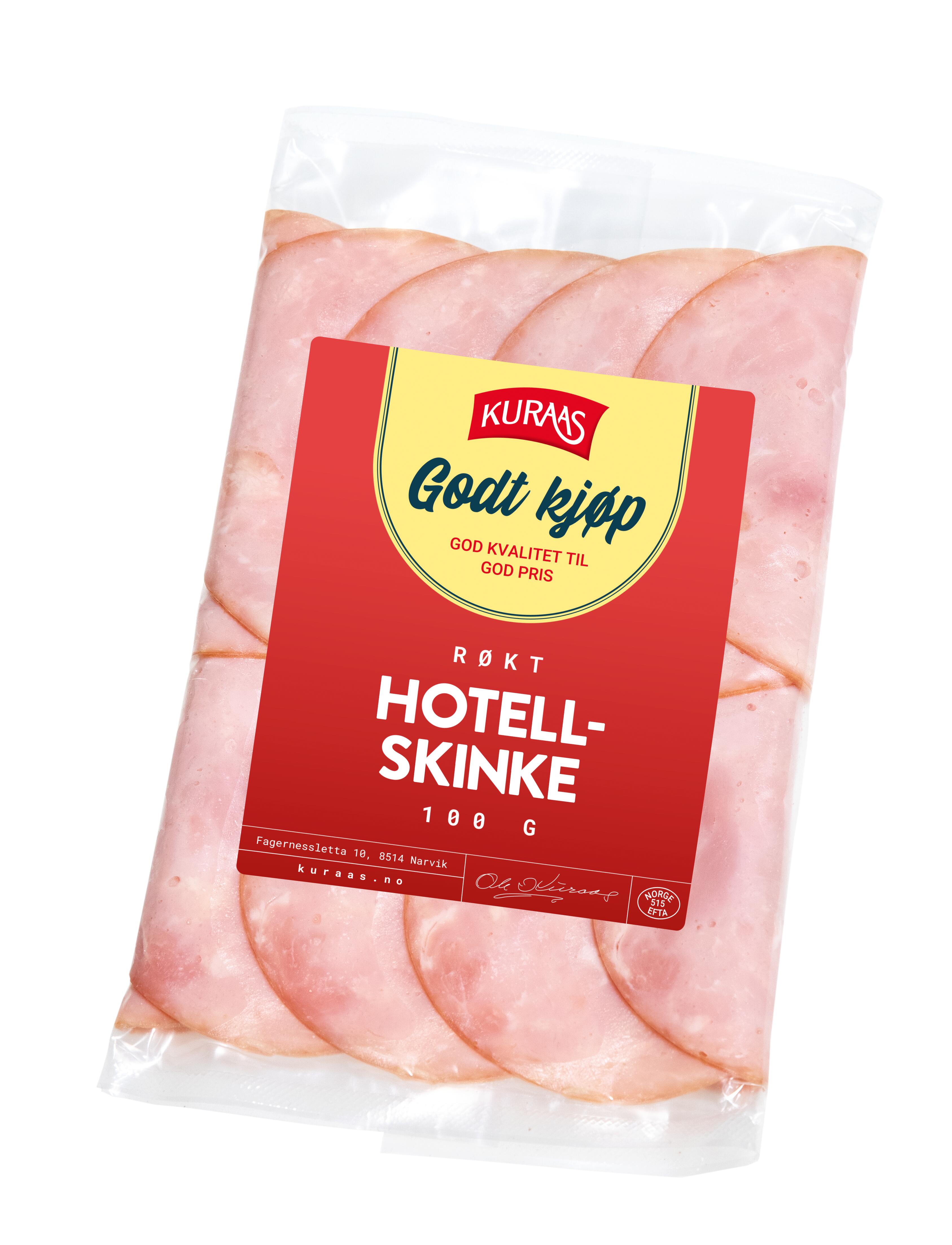 Hotellskinke Røkt 100g Godt Kjøp 100g