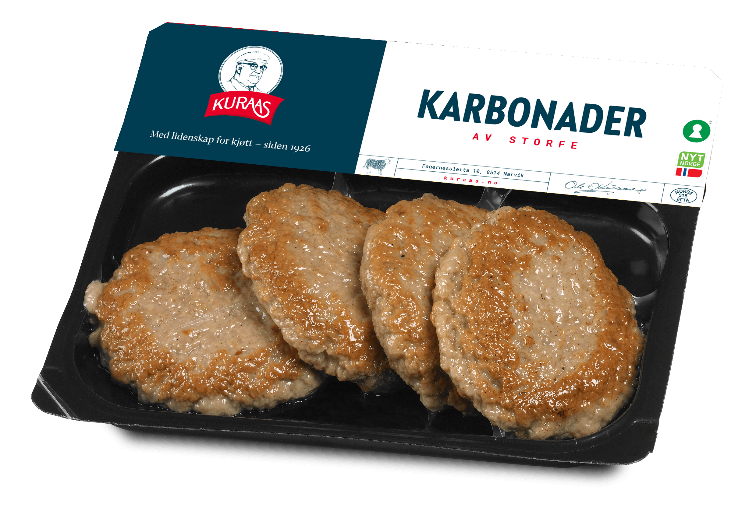 Premium Karbonader Håndstekte