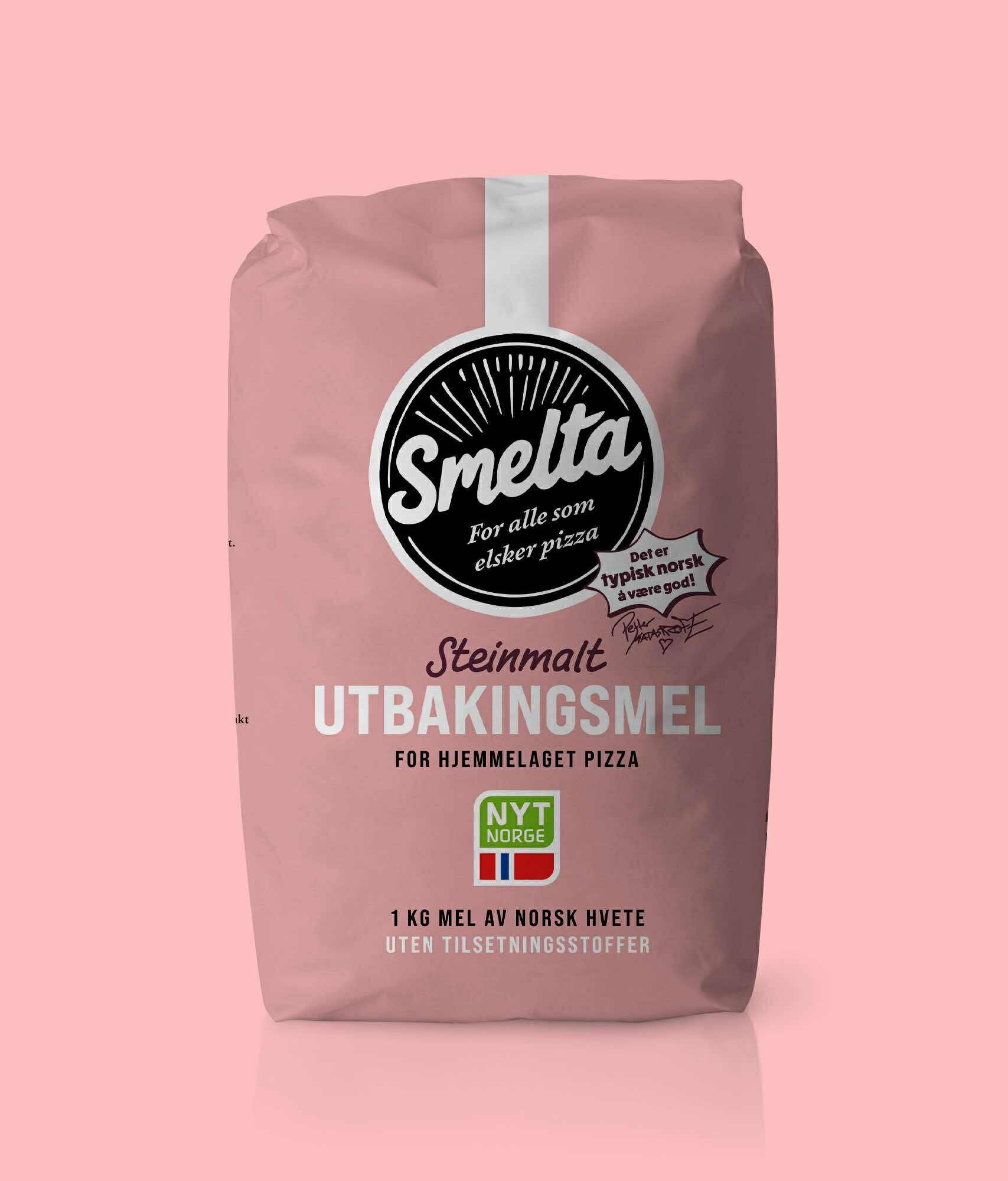 Smelta Utbakningsmel Norskt