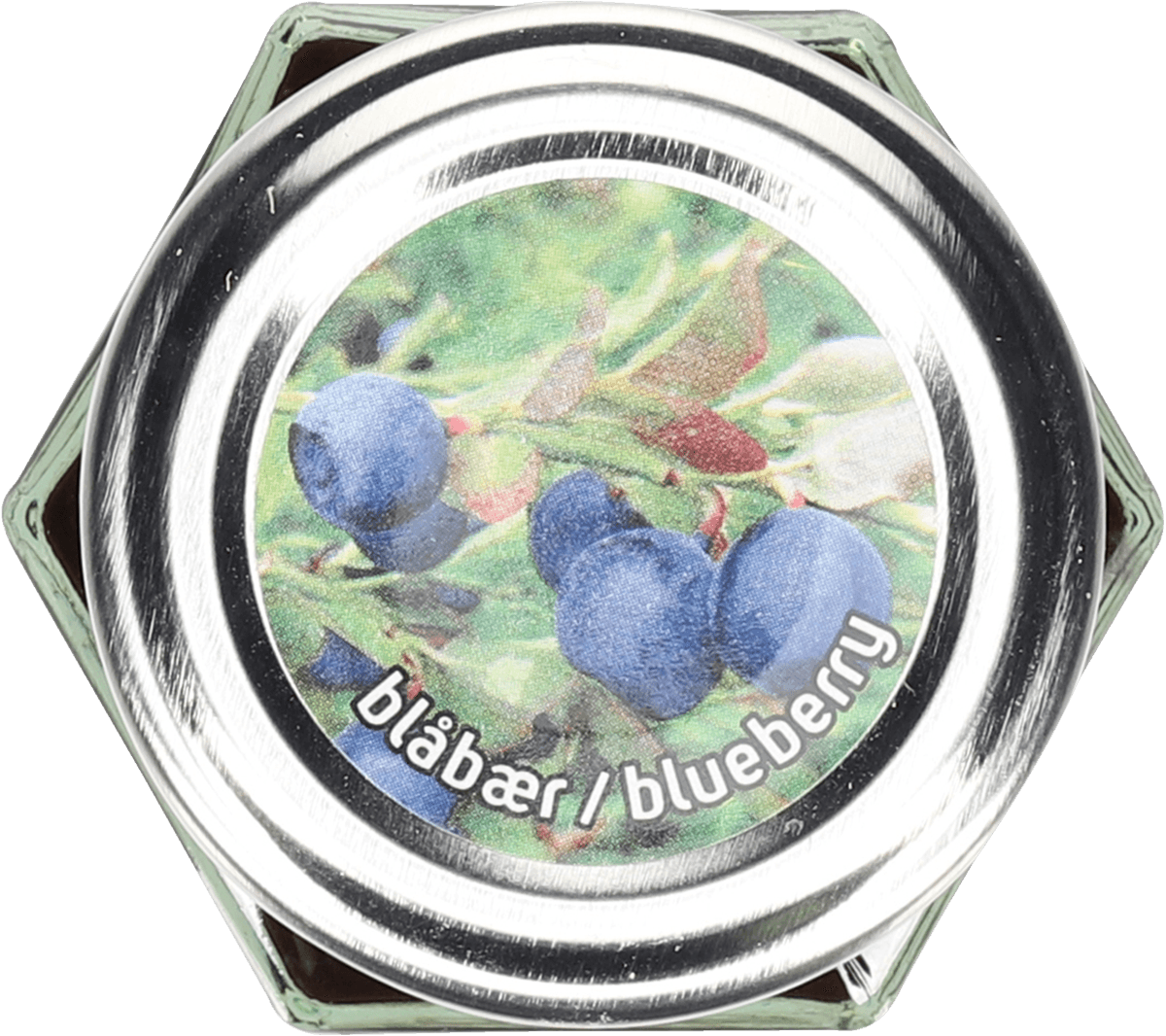 Illustrasjonsbilde - Moltemors Blåbærsyltetøy 120 ml.