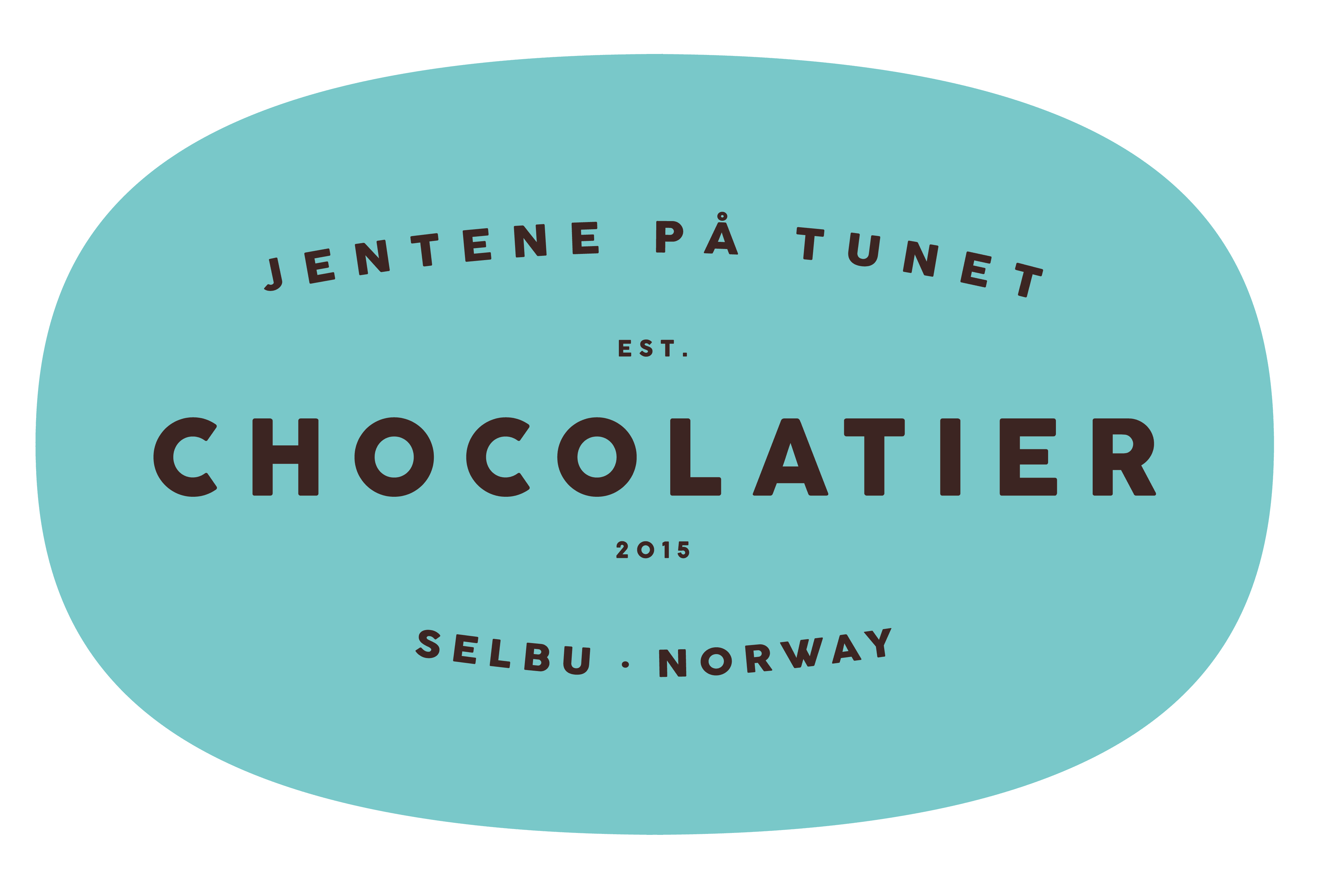 Chocolatier-Logo-oval-turkis-transparentbakgrunn