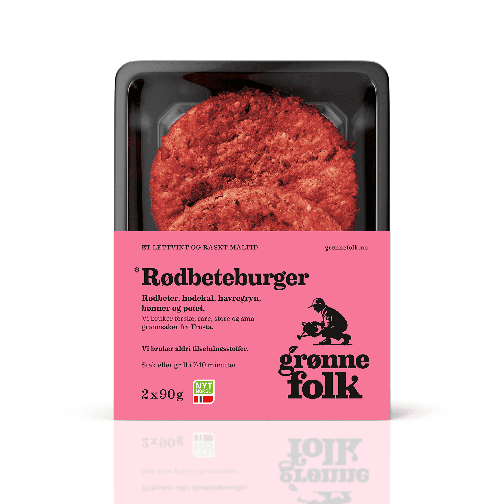 Rødbetburger
