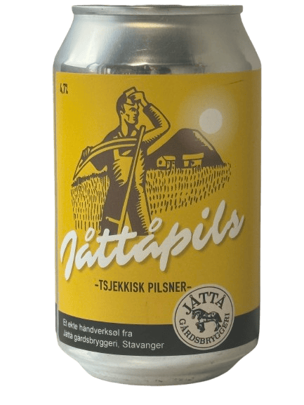 Jåttåpils 0.33l Tsjekkisk Pilsner 0.33l
