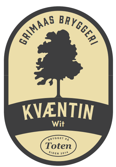 Grimaas Bryggeri Kvæntin Wit 0.33l
