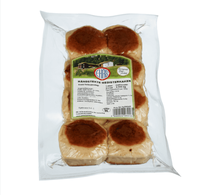Ekås Medisterkaker 1 kg Ekås 1 kg