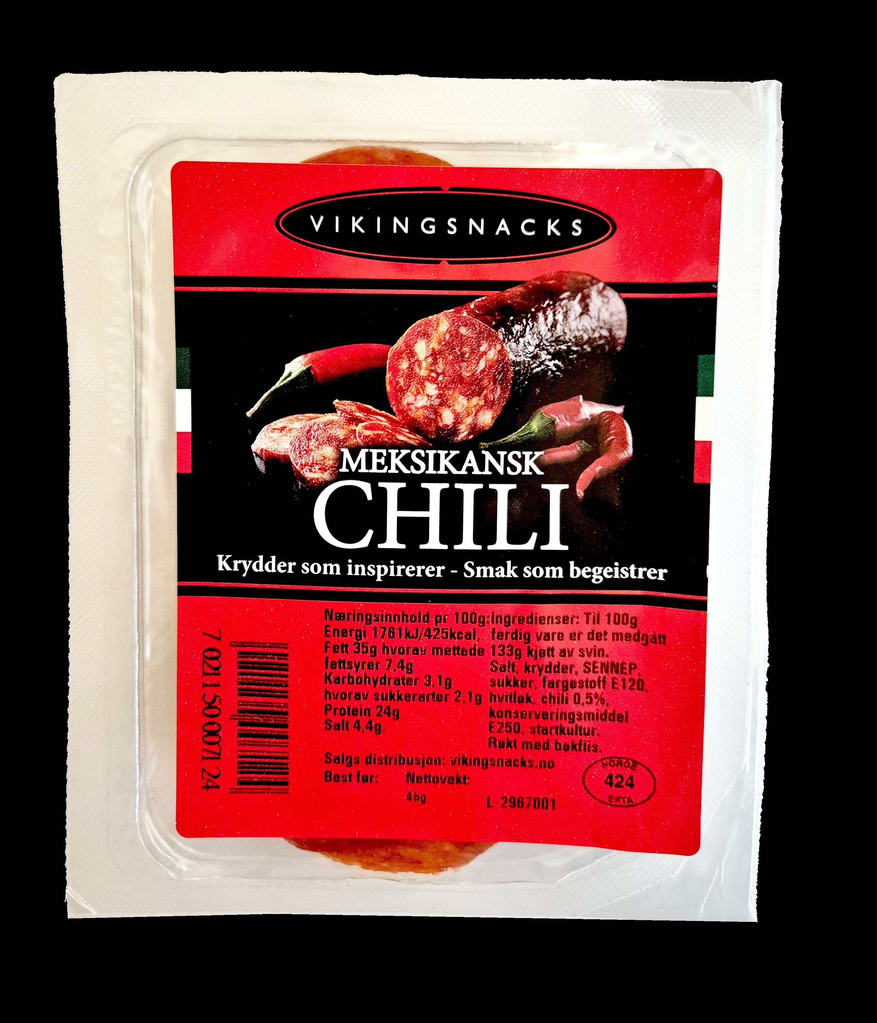 Vikingsnacks Meksikansk Chili 45g