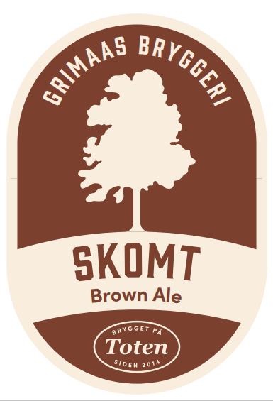 Grimaas Bryggeri Skomt Brown Ale 0.33l