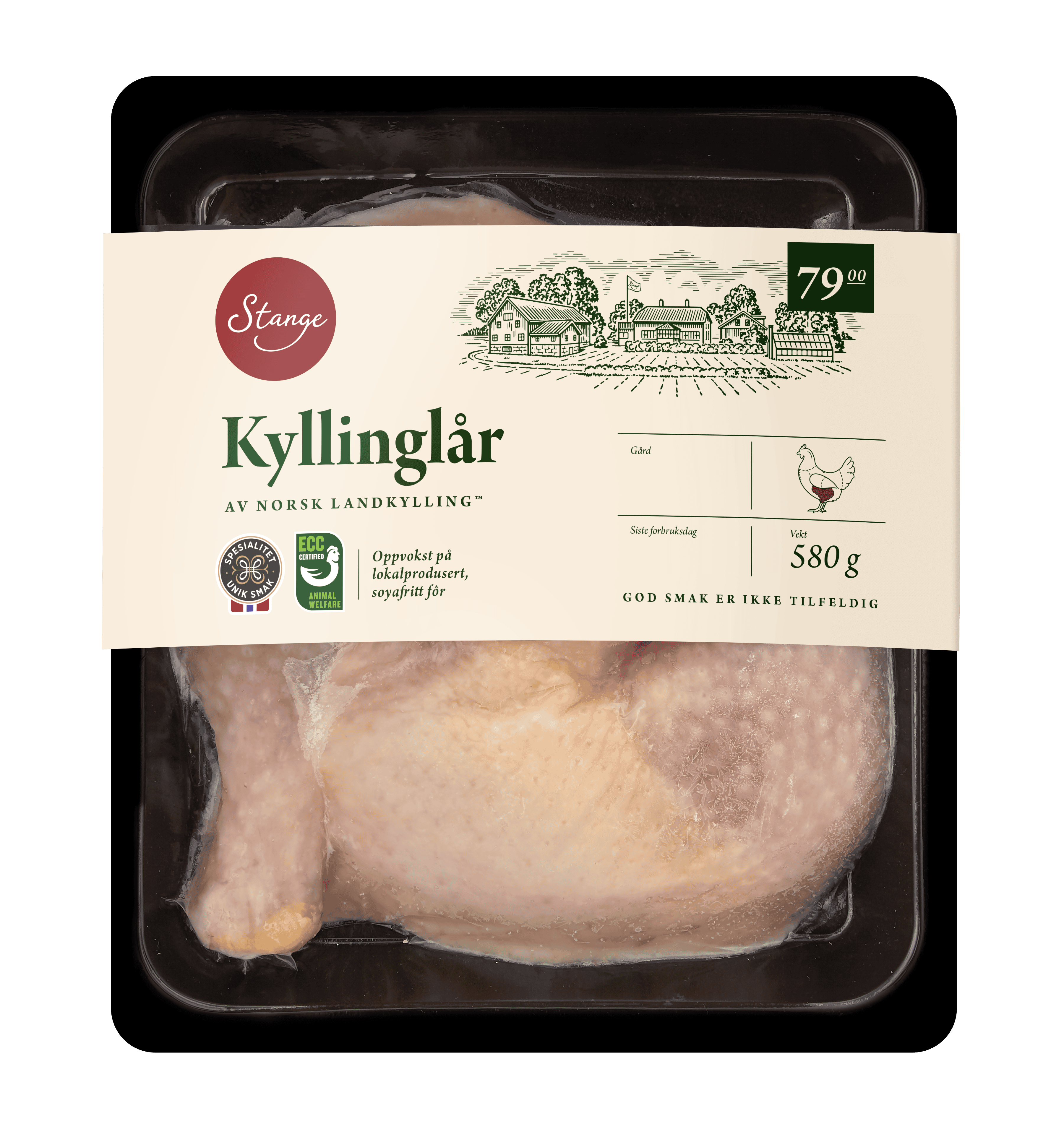 Stange Kyllinglår Fast 580g