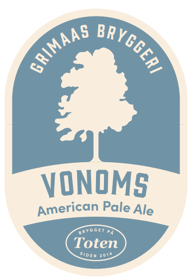 Grimaas Bryggeri Vonoms American Pale Ale 0.33l