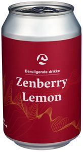 Alpha Wave Beverages Zenberry Lemon Sukkerfri Beroligende Drikke 330mg L-teanin 0,33l bx Beroligende Drikke 0.33l bx