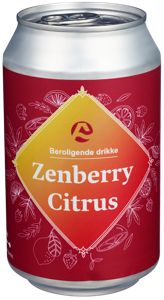 Alpha Wave Beverages Zenberry Citrus Beroligende Drikke 330mg L-teanin 0,33l bx Beroligende Drikke 0.33l bx