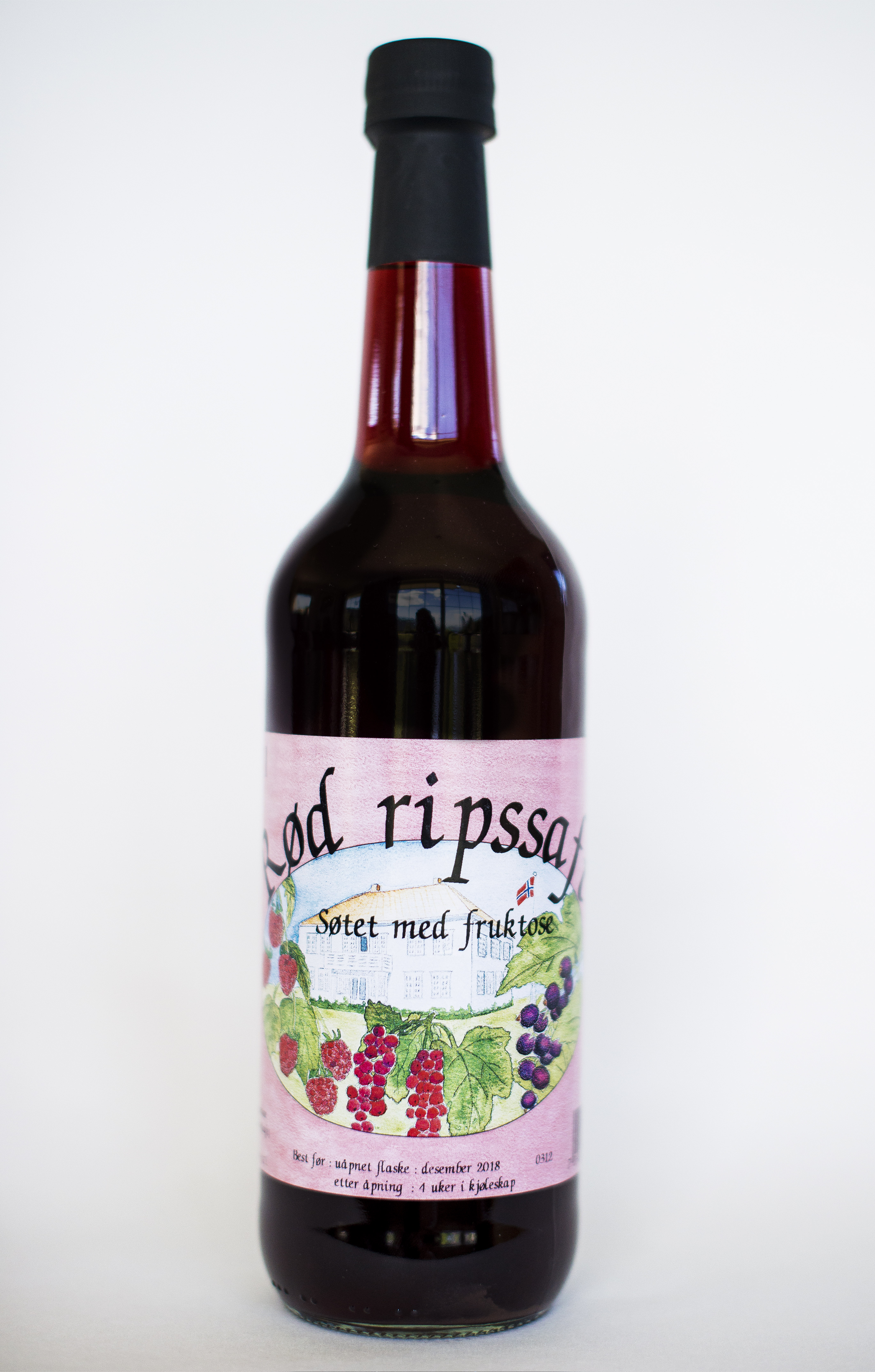 Illustrasjonsbilde - Bærgårdens Ripssaft 