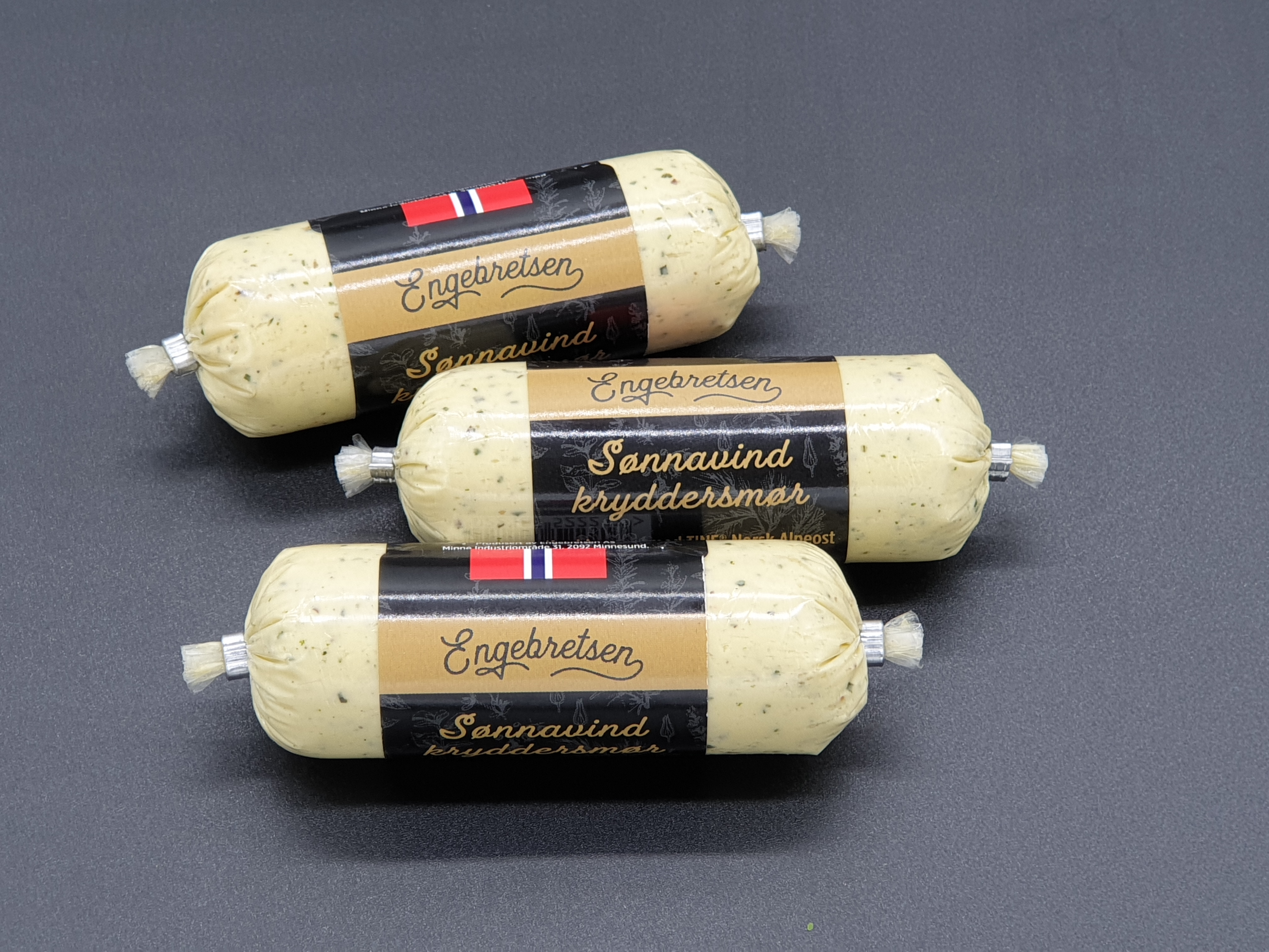 Illustrasjonsbilde - Engebretsen Sønnavind Kryddersmør 65g