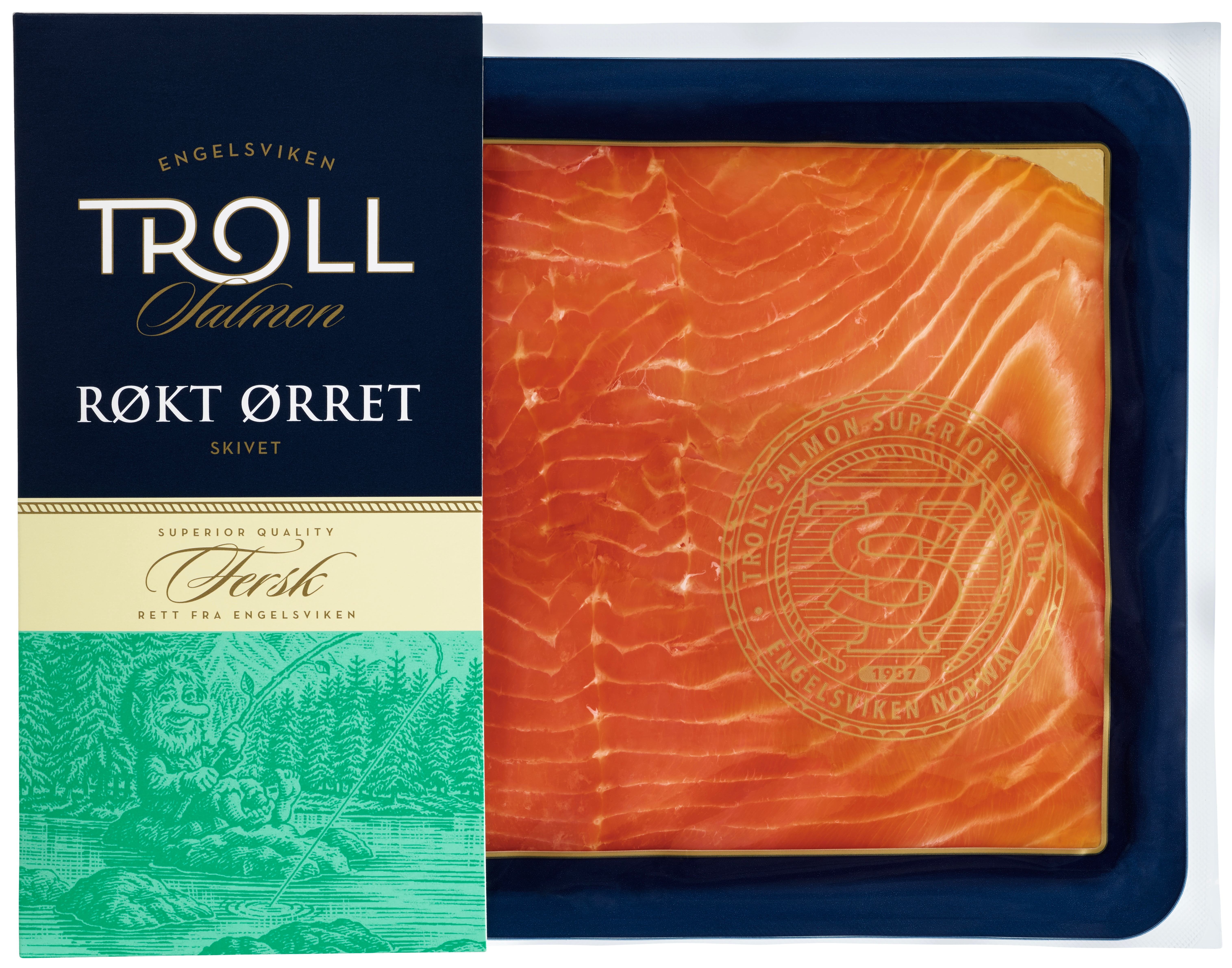 Illustrasjonsbilde - Røkt ørret 