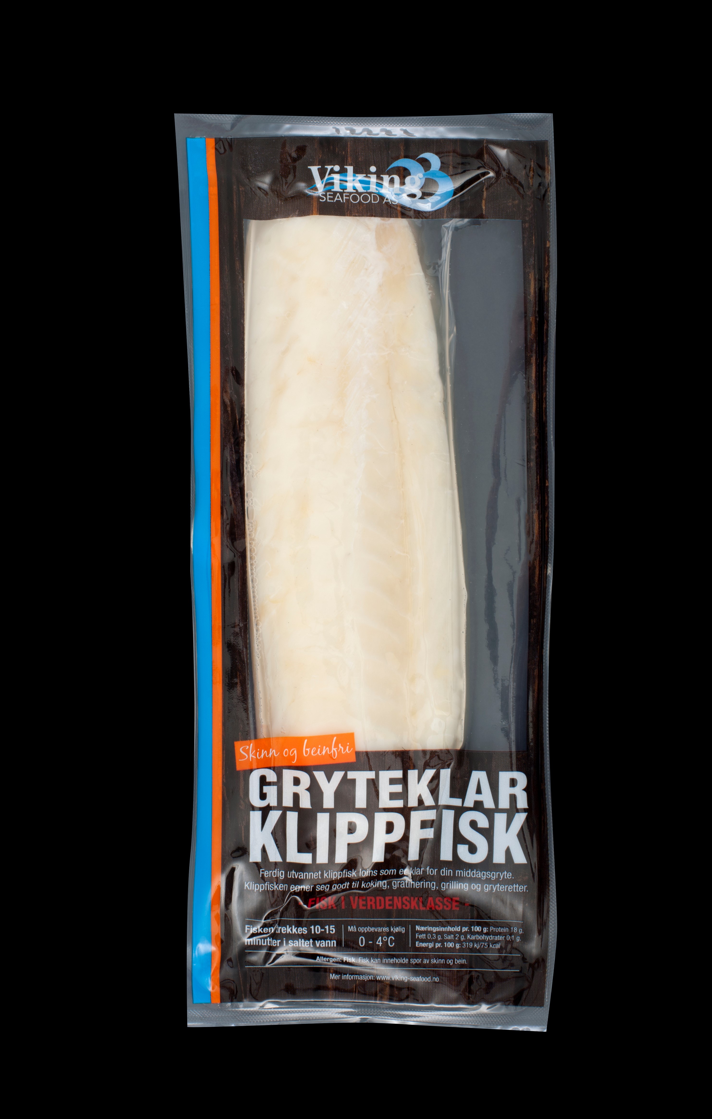 Illustrasjonsbilde -  Klippfiskloins Gryteklar Gryteklar