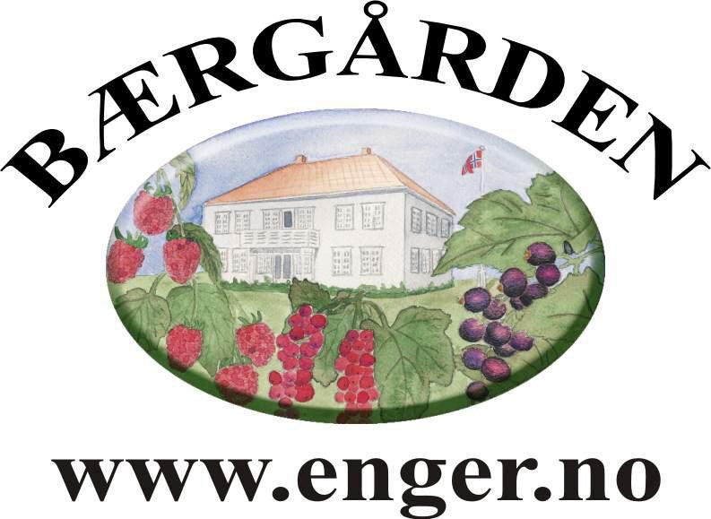 Bærgården Logo med Nettside