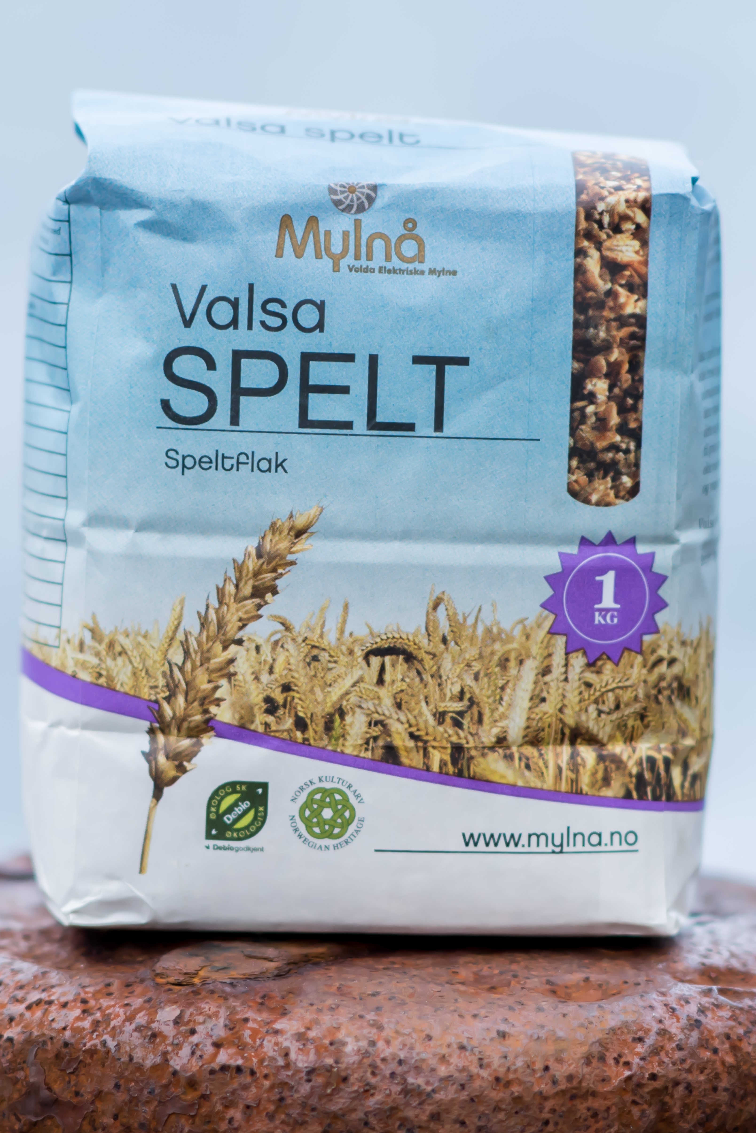 Illustrasjonsbilde - Valsa Spelt Økologisk 1kg 