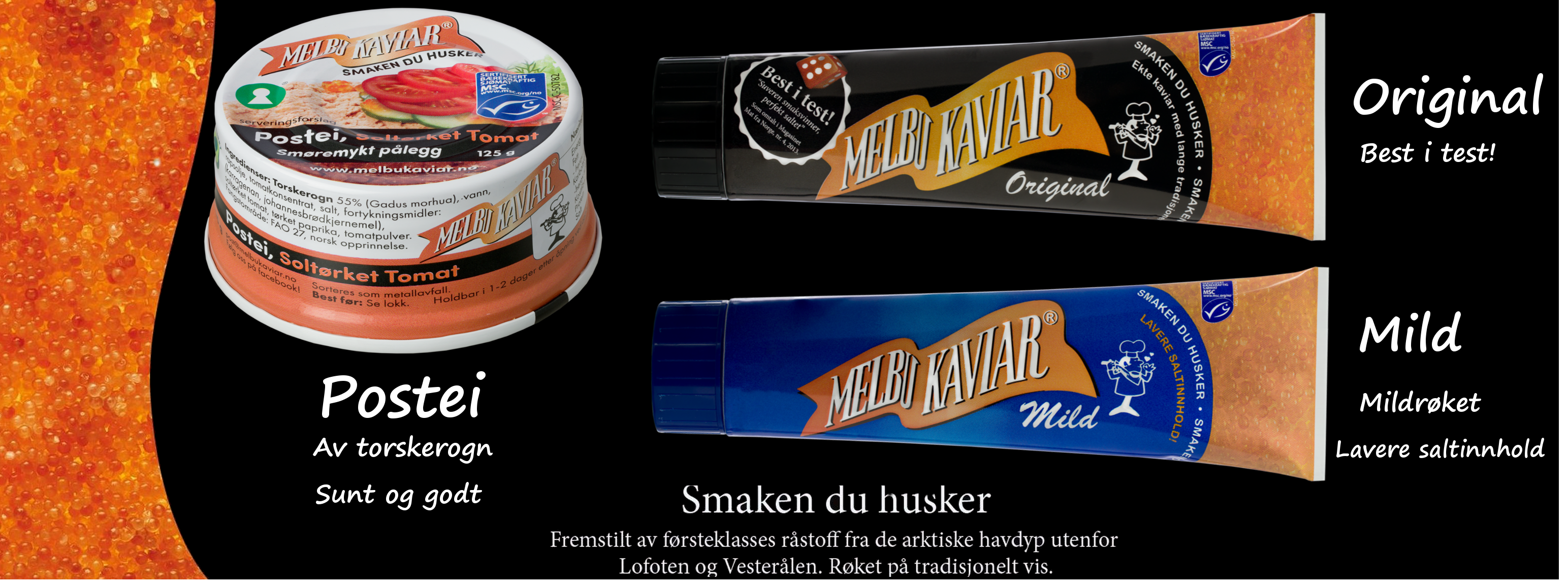 Illustrasjonsbilde - Melbukaviar