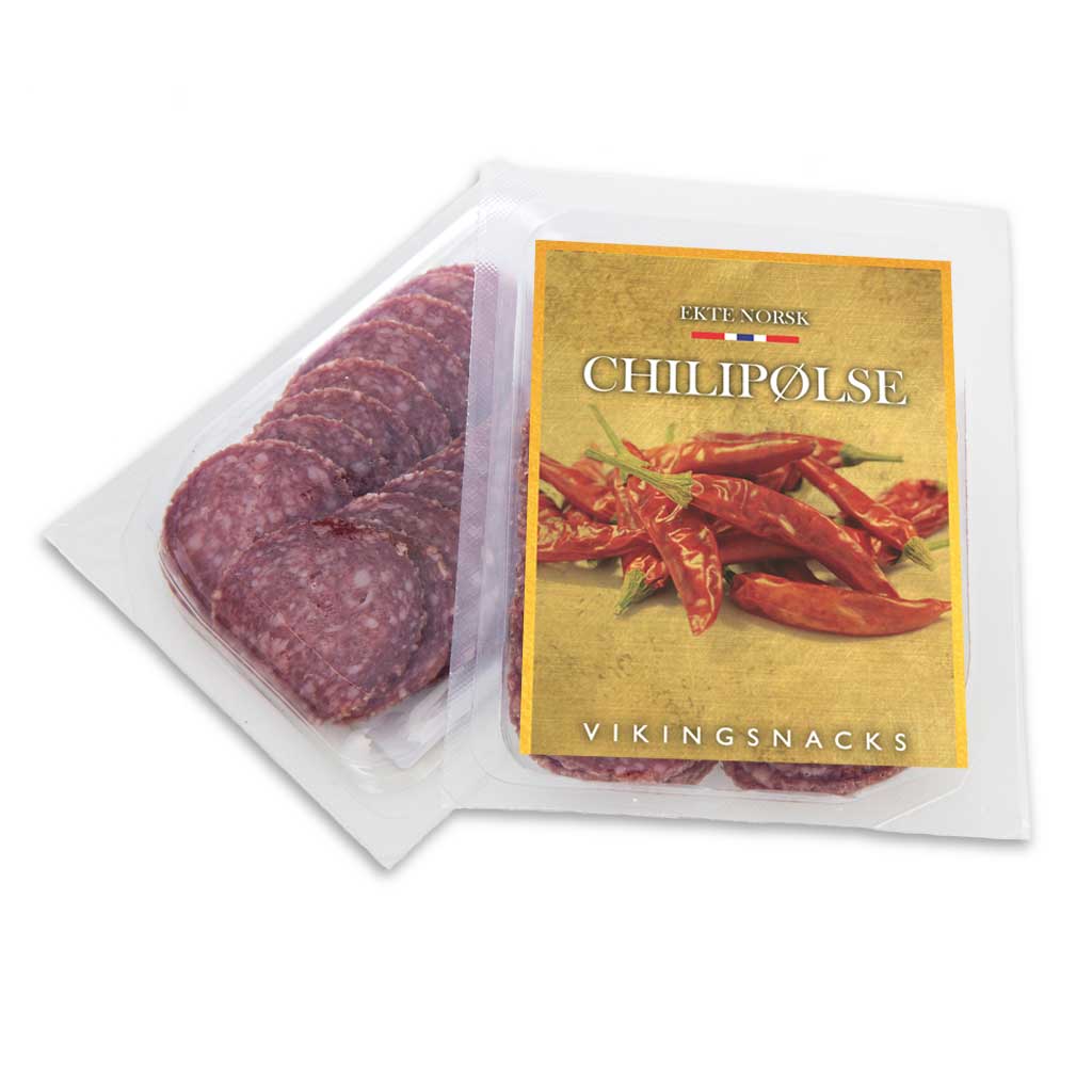 Illustrasjonsbilde - VIKINGSNACKS  oppskåret Meksikansk Chili 500g