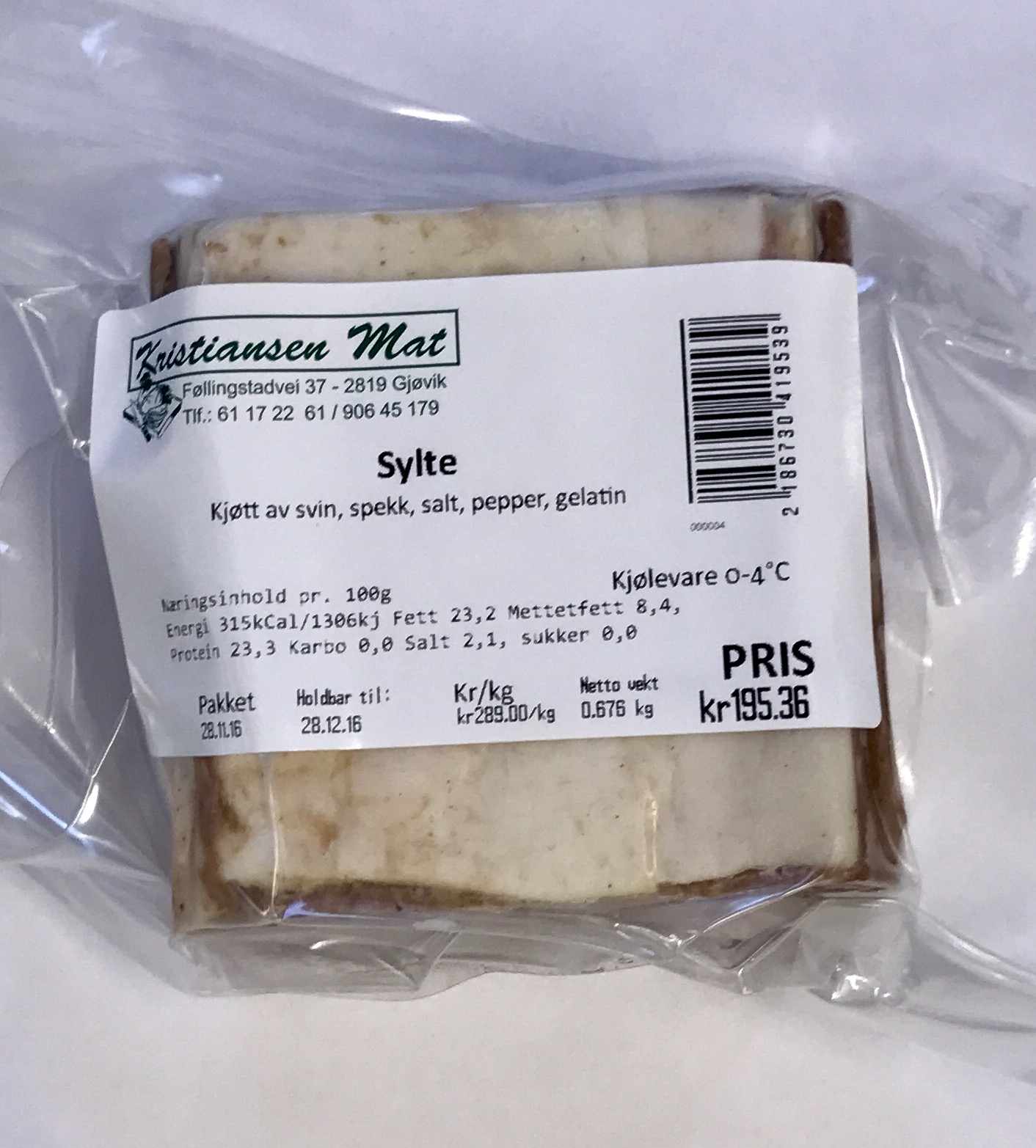 Illustrasjonsbilde - Håndlaget sylte