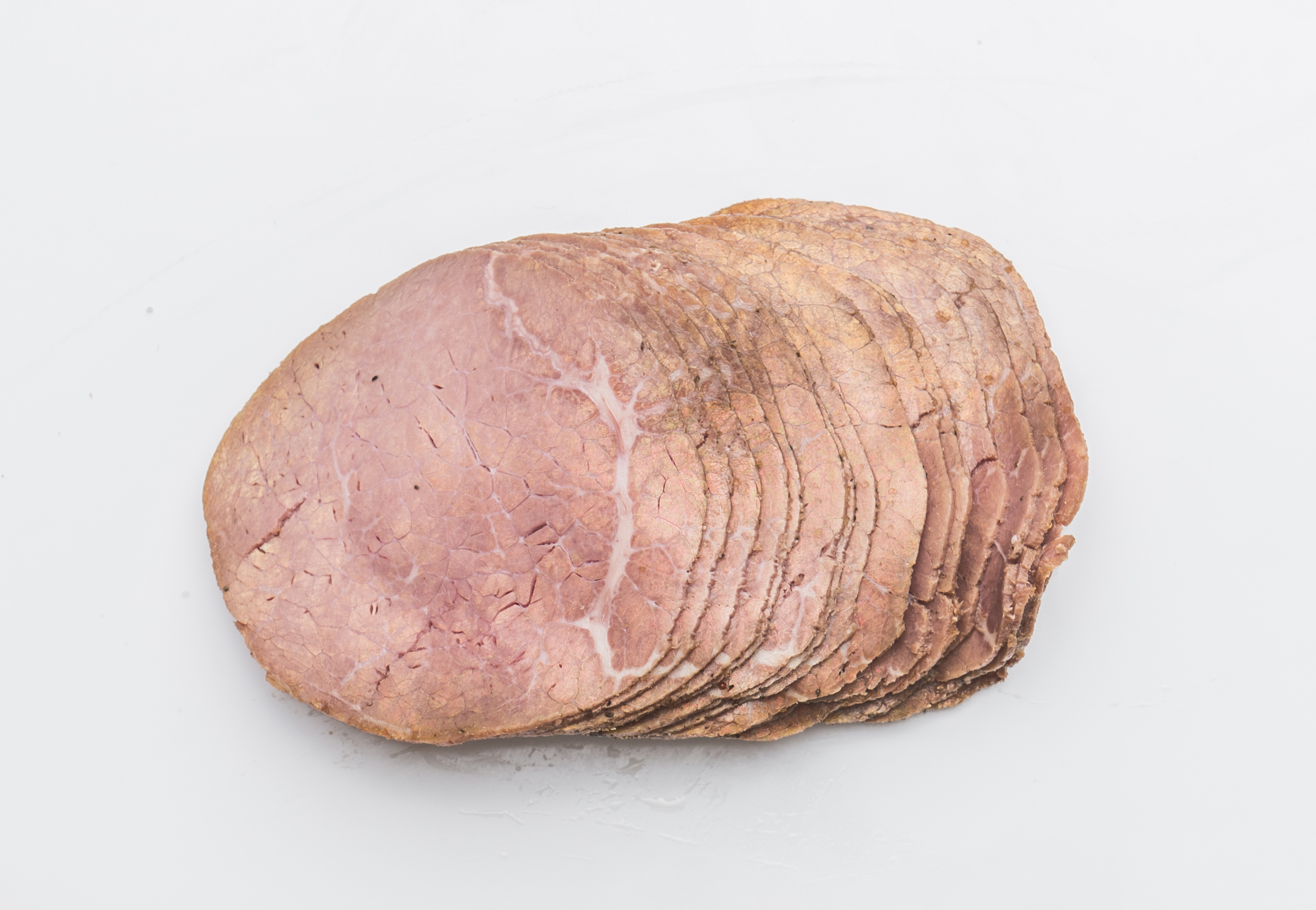 Illustrasjonsbilde - Roastbiff oppskåret