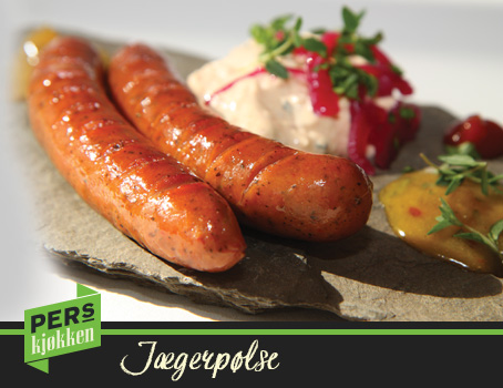 Illustrasjonsbilde - Jægerpølse m/Ramsløk 