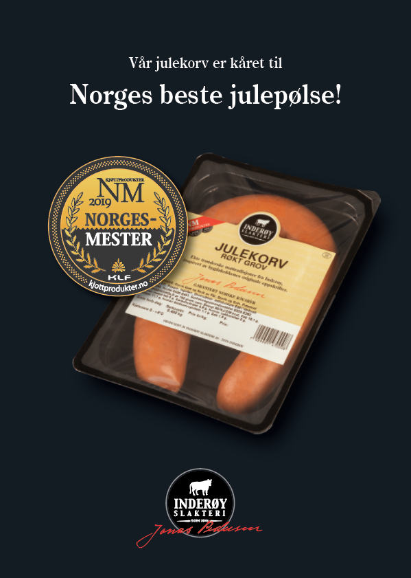 Bilde-1 Røkt grov julekorv 400g