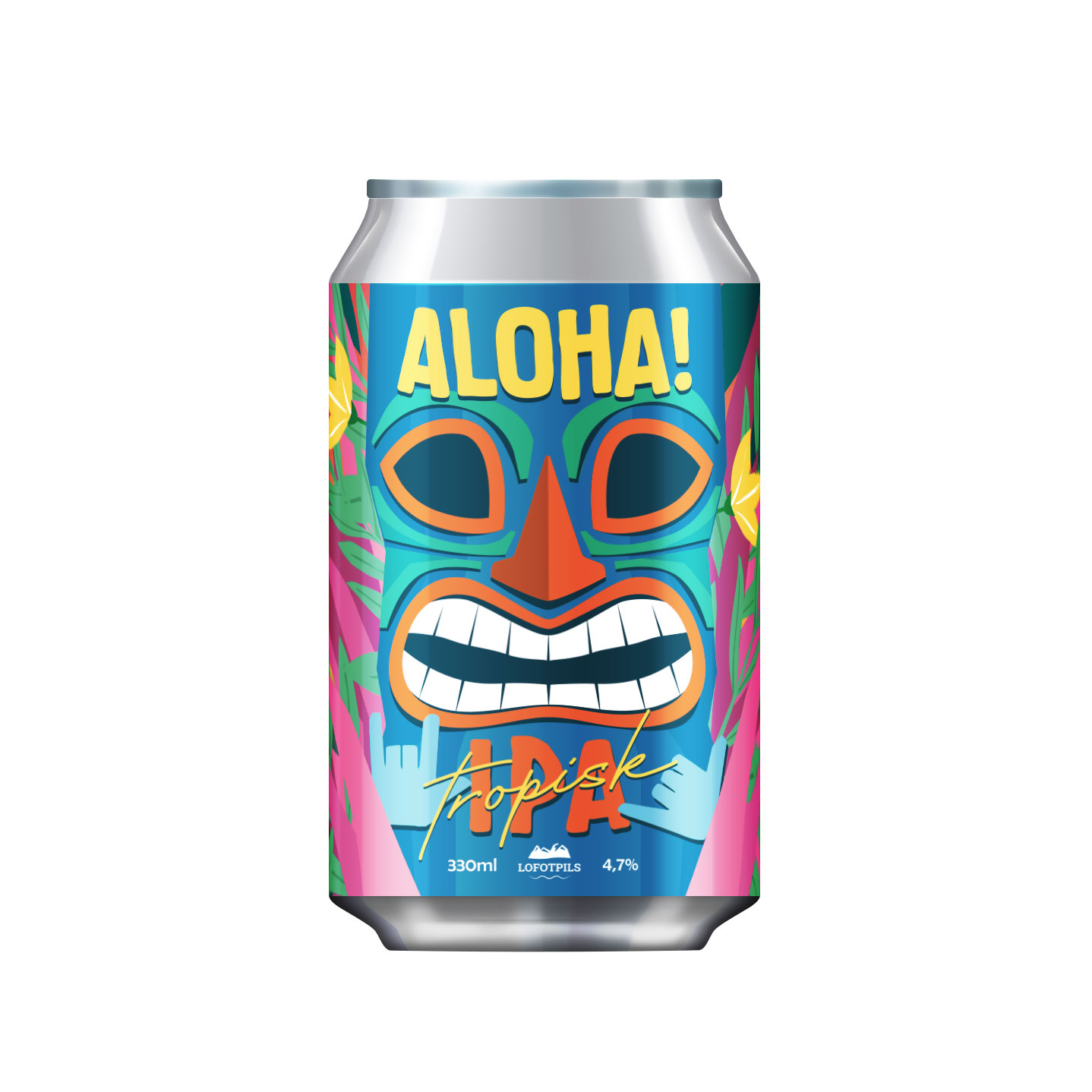 Bilde-1 Aloha Tropisk IPA 4.7% 0.33l BX