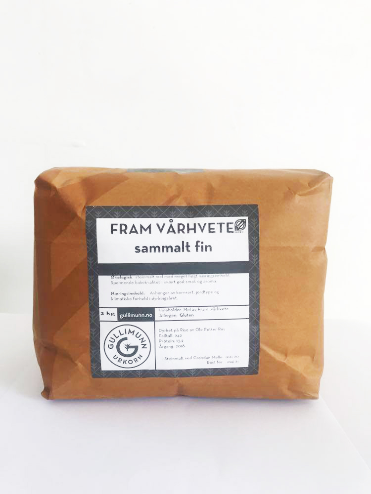 Illustrasjonsbilde - Fram vårhvete, sammalt fin