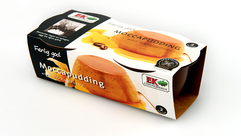 Illustrasjonsbilde - Moccapudding, Ek Gårdspakkeri