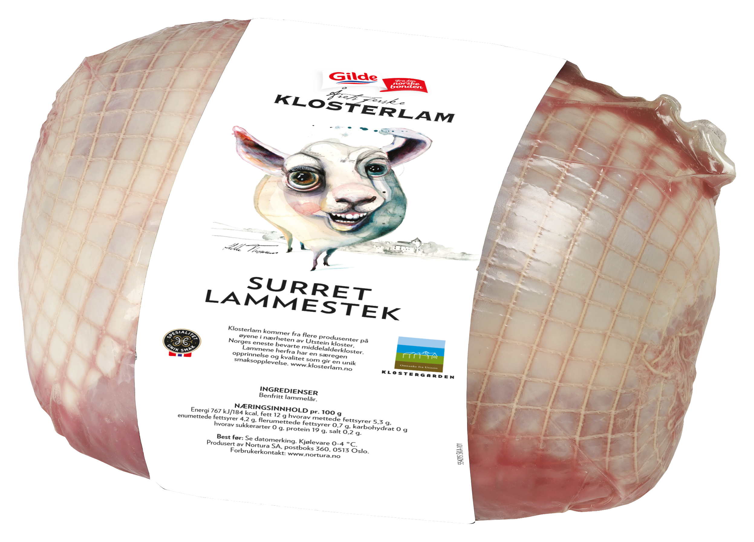 Illustrasjonsbilde - Surret lammestek