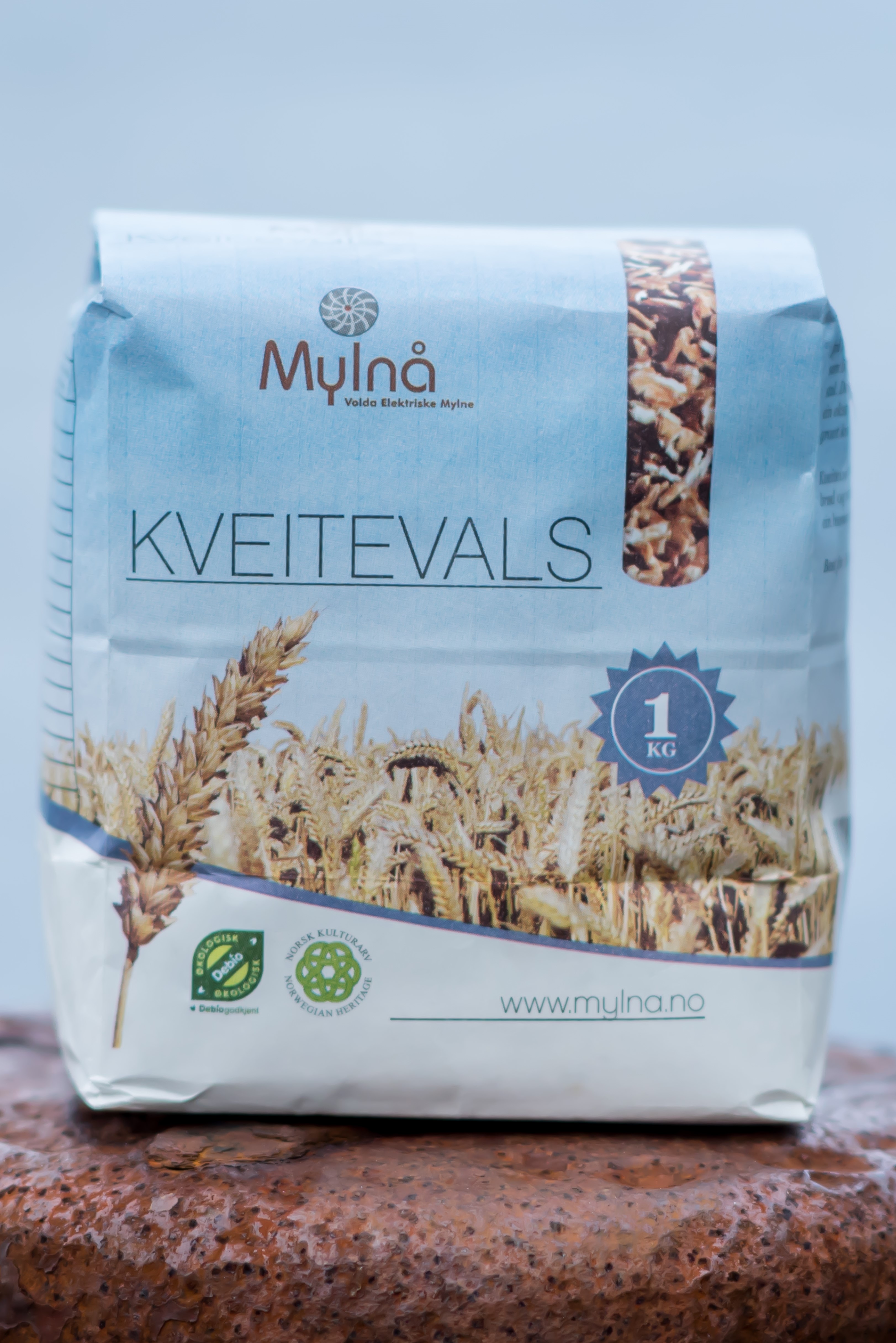 Illustrasjonsbilde - Kveitevals Økologisk 1 kg 
