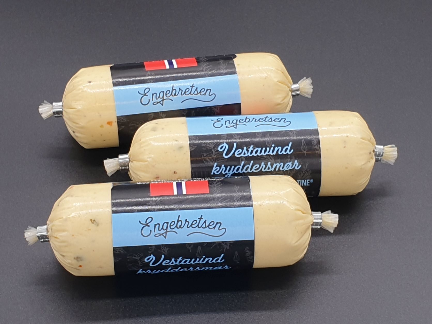 Illustrasjonsbilde - Engebretsen Vestavind Kryddersmør 65g