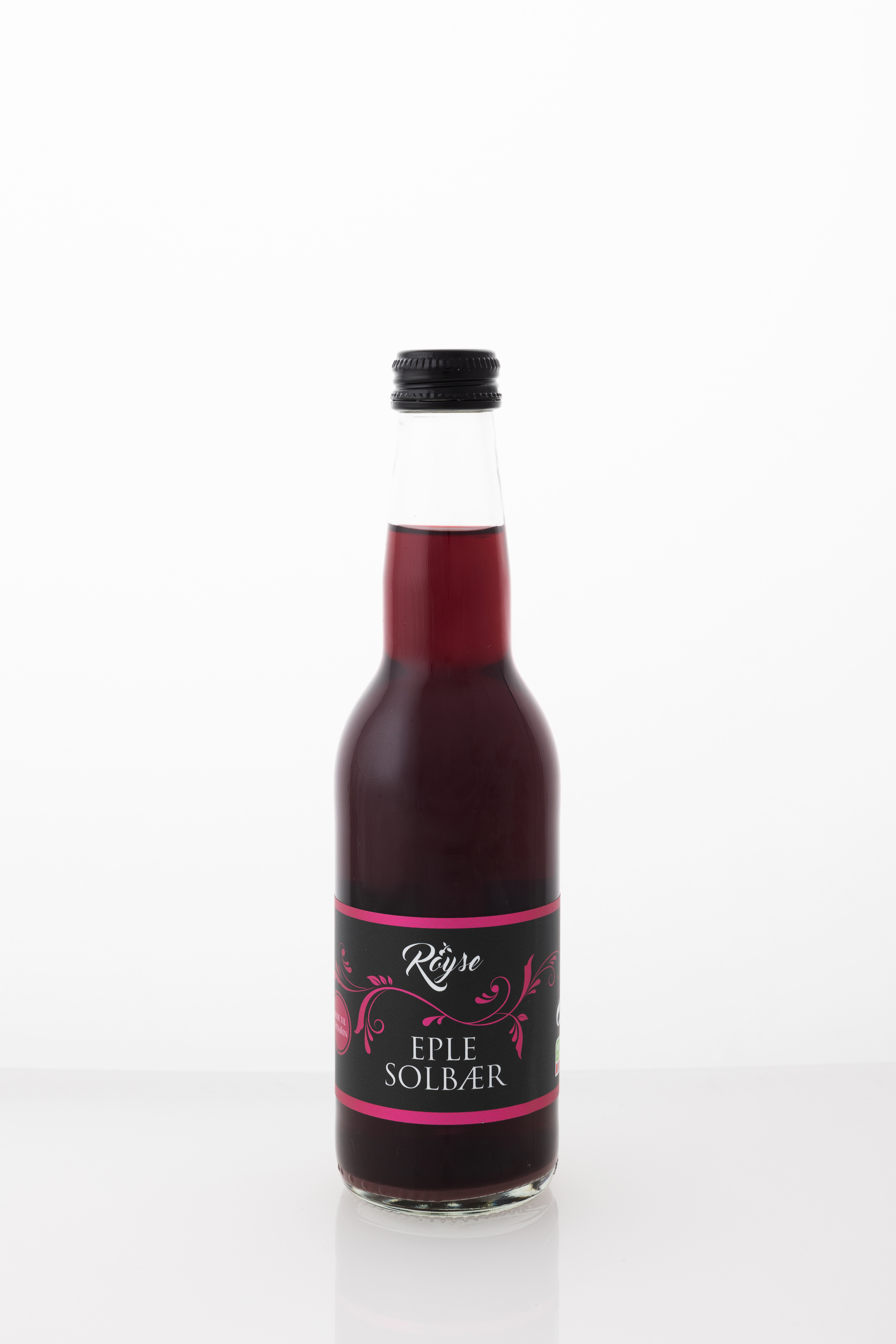 Illustrasjonsbilde - Røyse Eple Solbær Juice 0,33 l 