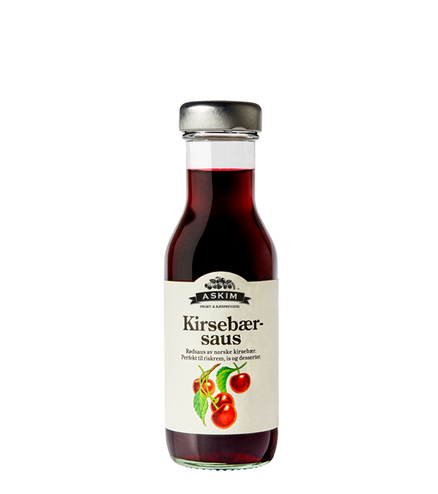 Illustrasjonsbilde - Kirsebærsaus 250 ml AFB