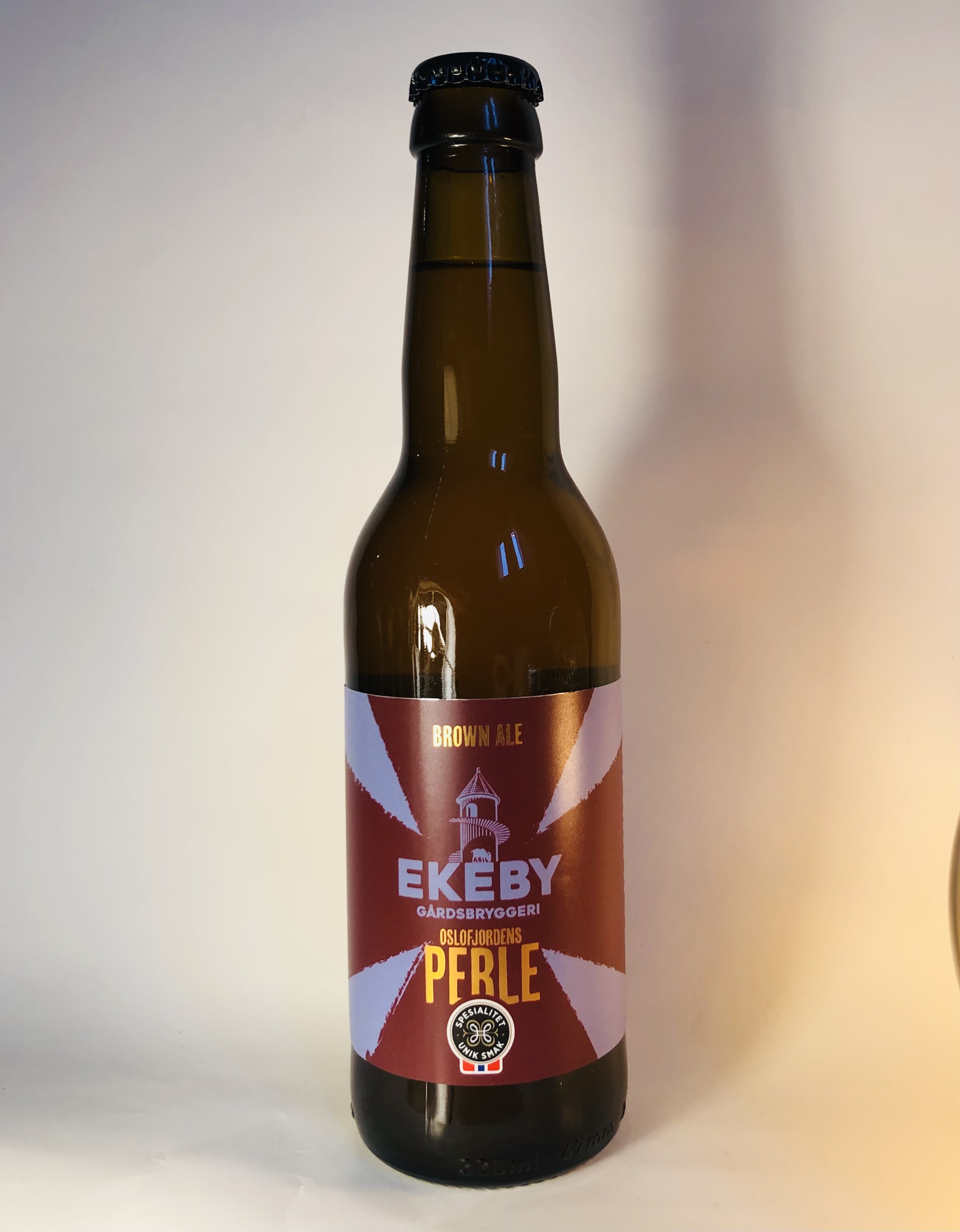 Illustrasjonsbilde - Ekeby Gårdsbryggeri AS Oslofjordens Perle 330ml Ekeby Gårdsbryggeri As 330ml