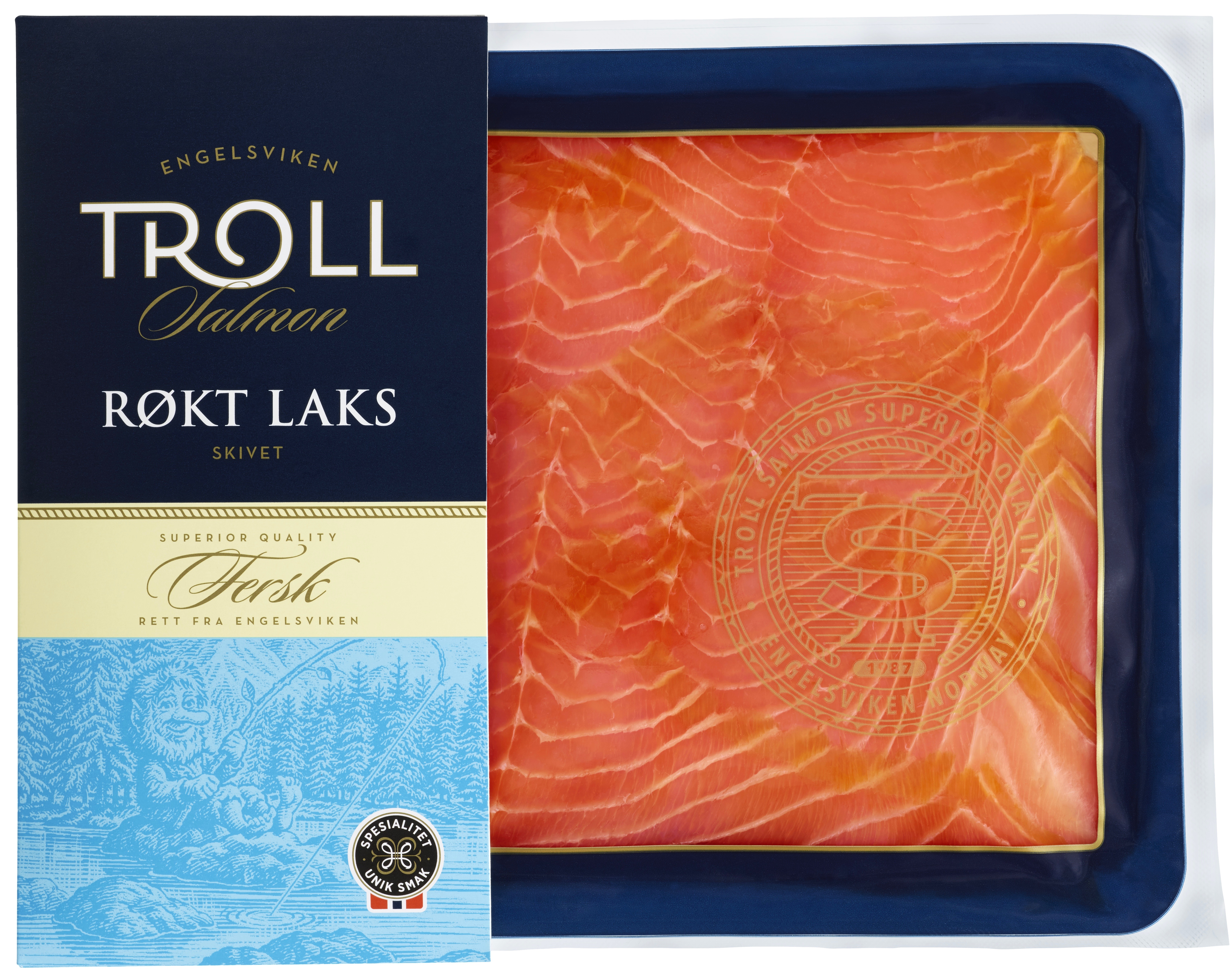 Illustrasjonsbilde - Røkt laks