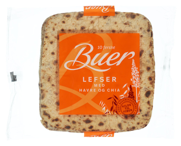 Illustrasjonsbilde - BUER LEFSER MED HAVRE OG CHIA
