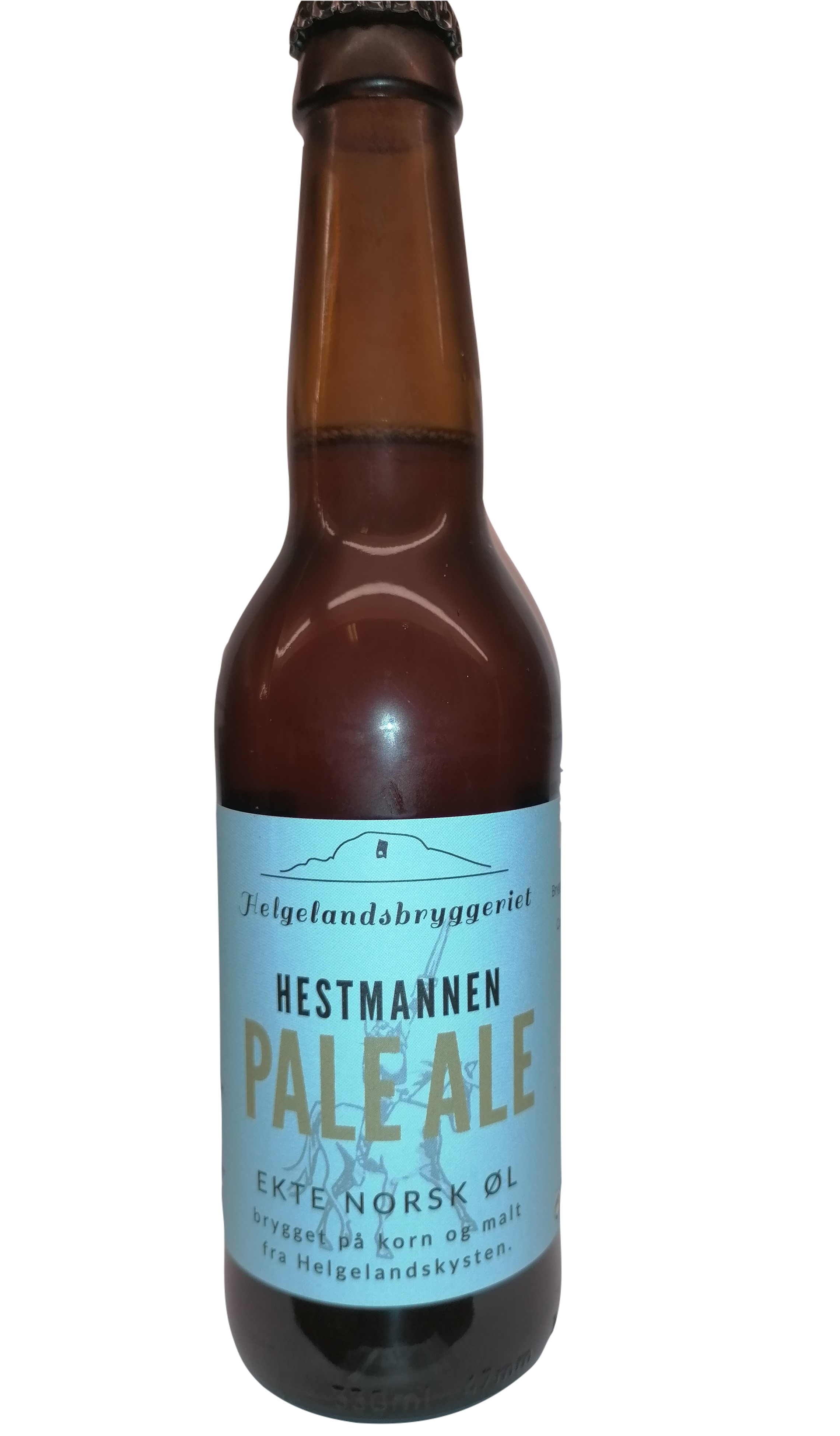 Illustrasjonsbilde - Hestmannen Pale Ale, 4,7 % alk 0,33 l