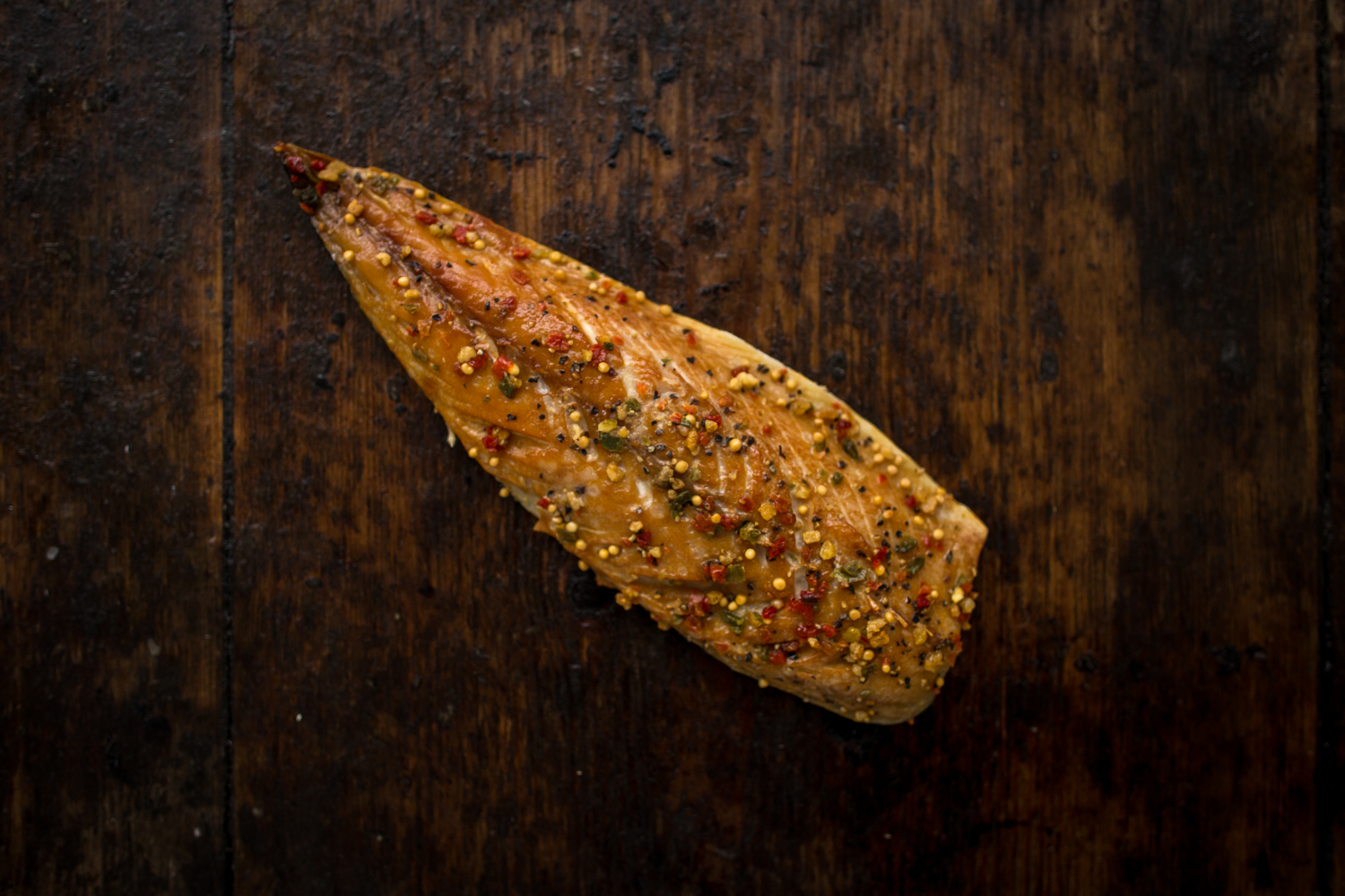 Illustrasjonsbilde - Varmrøykt peppermakrell