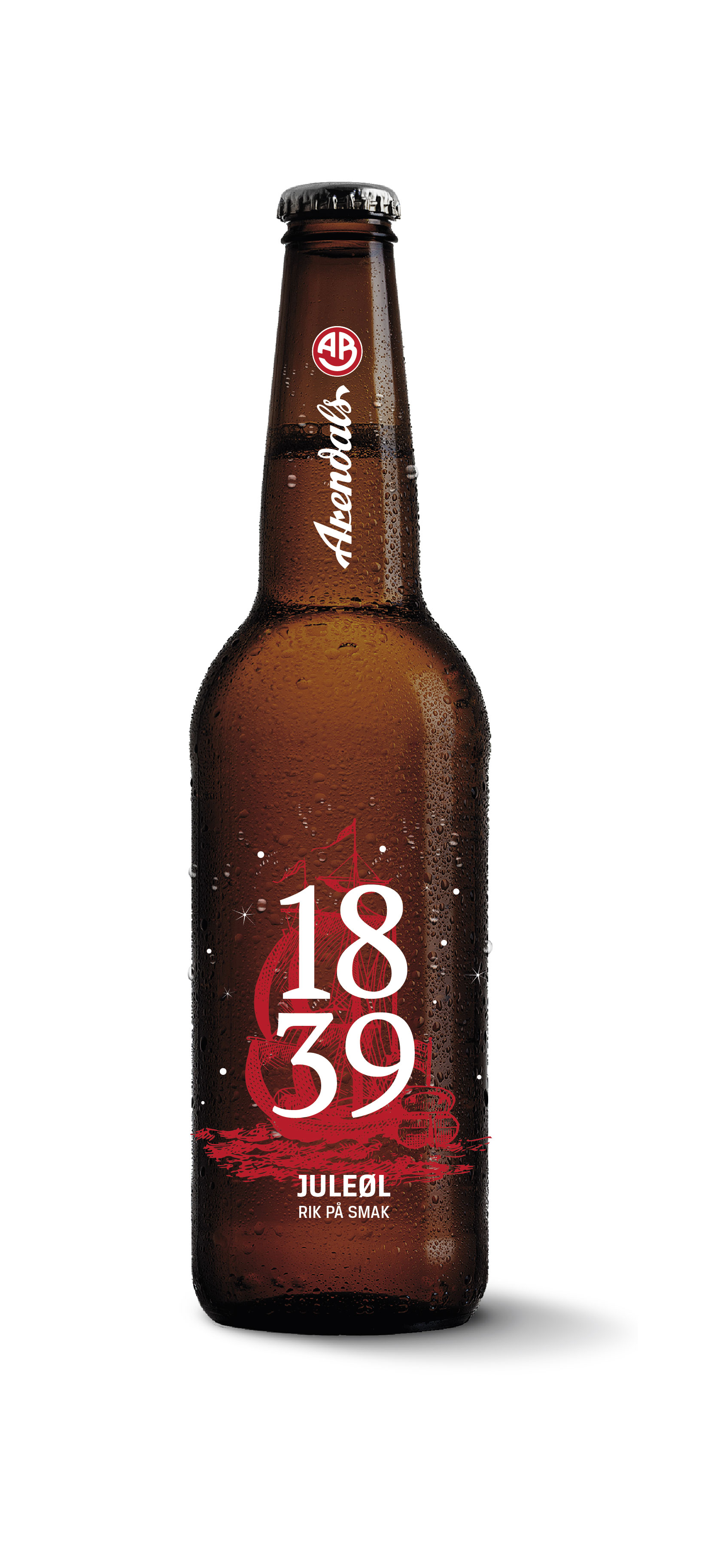 Bilde-1 1839 Juleøl, 0,33 flaske