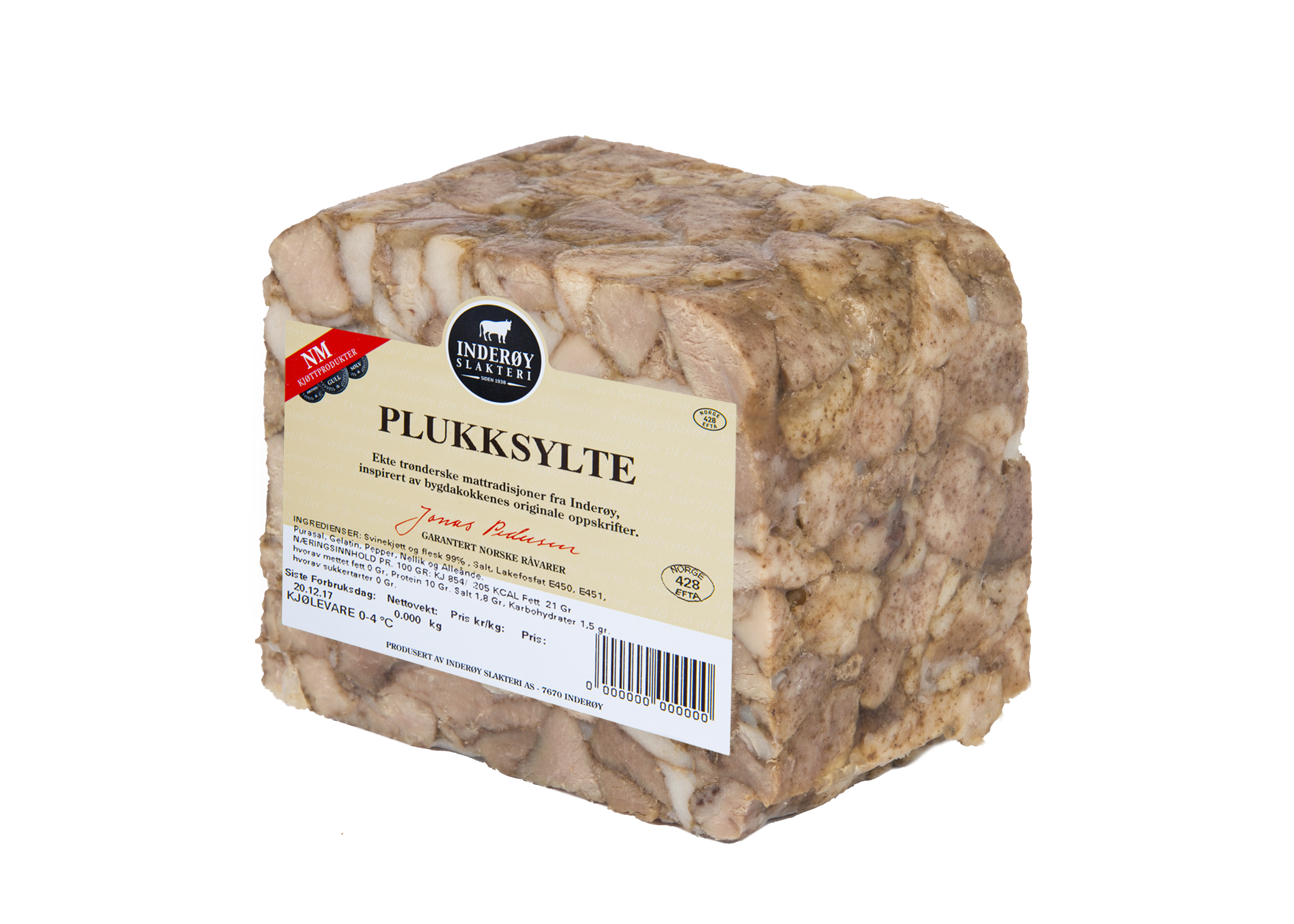 Illustrasjonsbilde - Plukksylte 400g