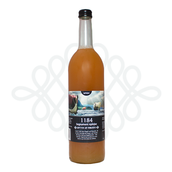 Illustrasjonsbilde - 1184 Sognamost - 75cl flaske eplejus