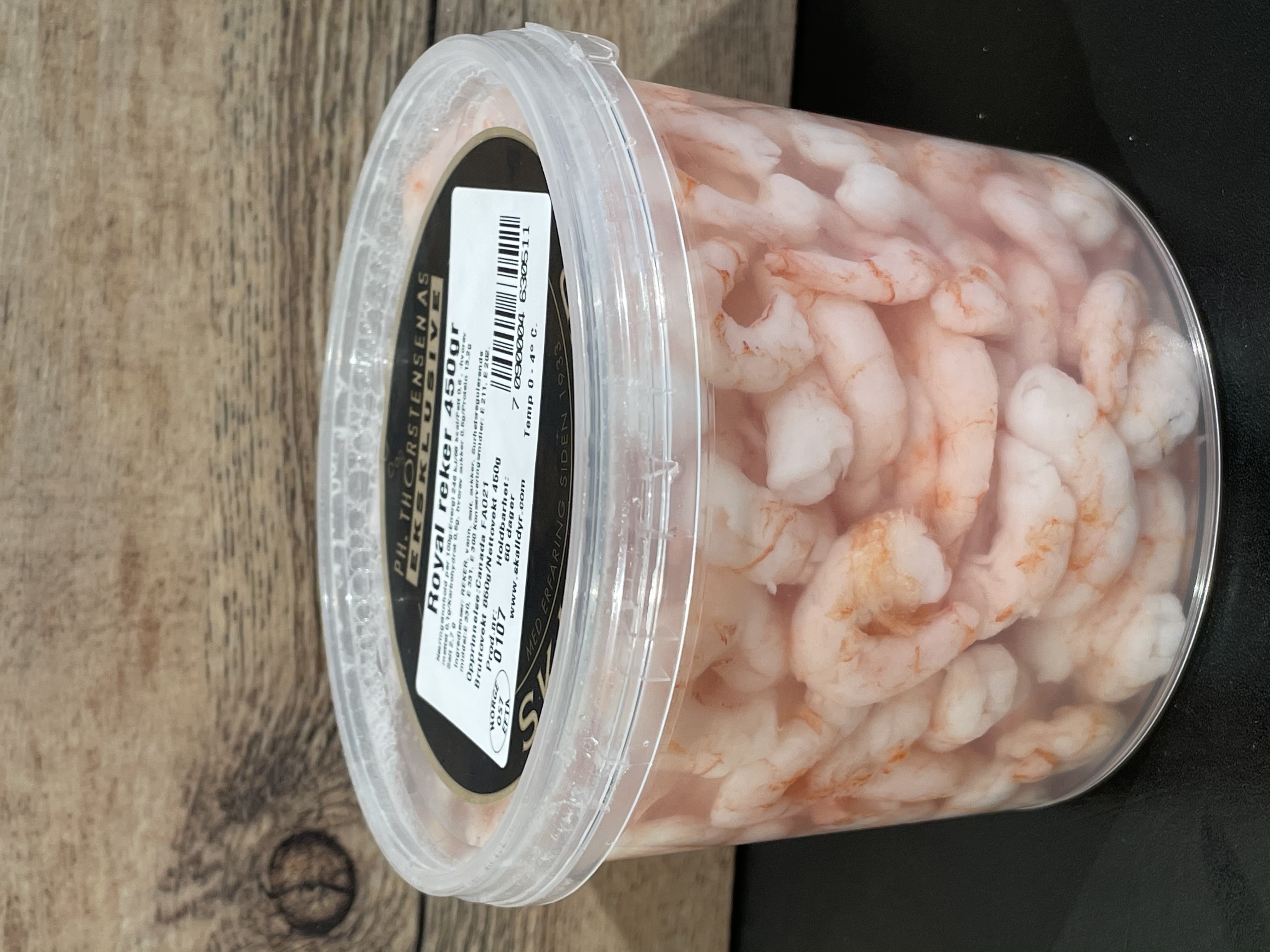 Illustrasjonsbilde - Royal Reker 450 gram