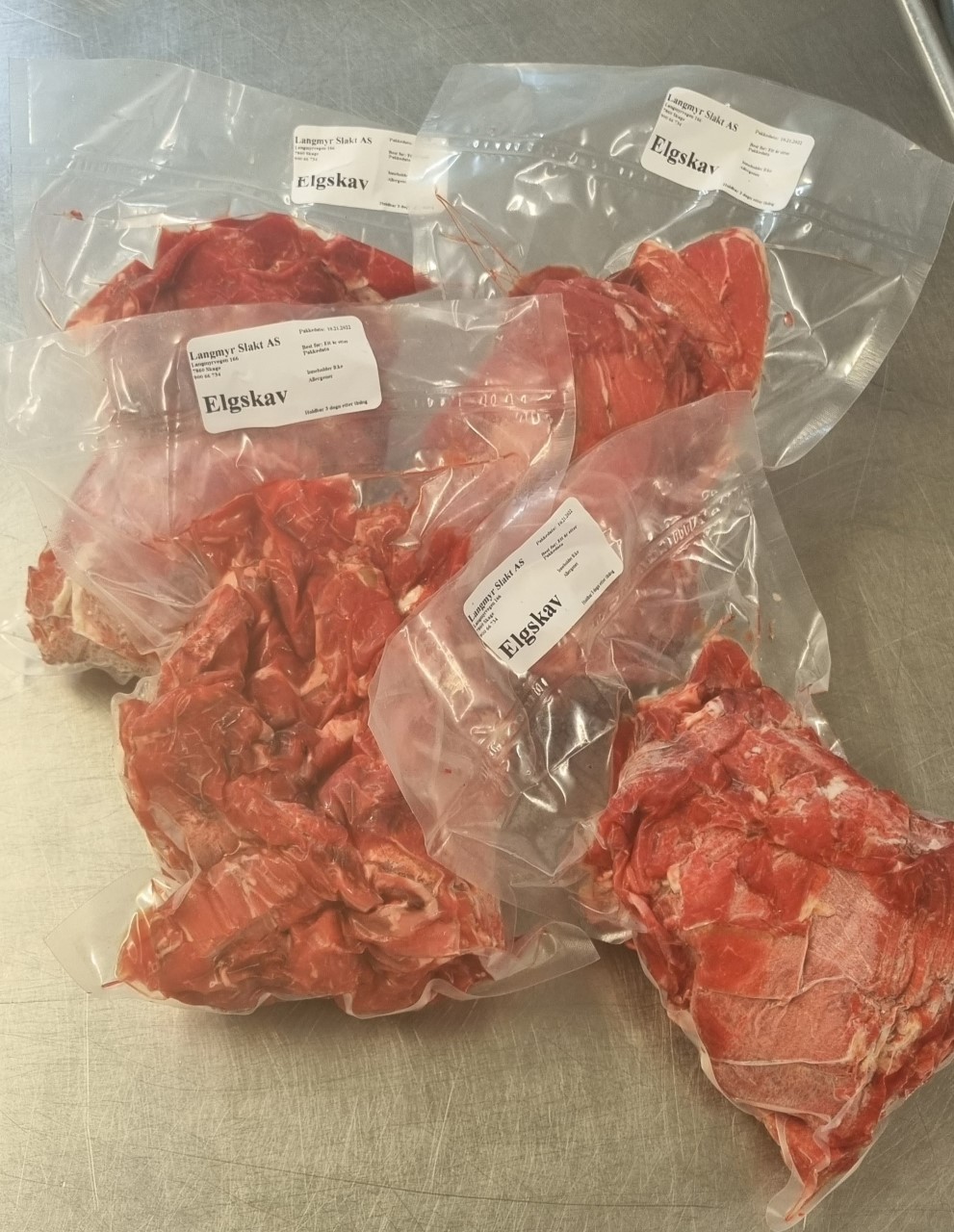 Bilde-1  Elgskav 500g Skav av Elg