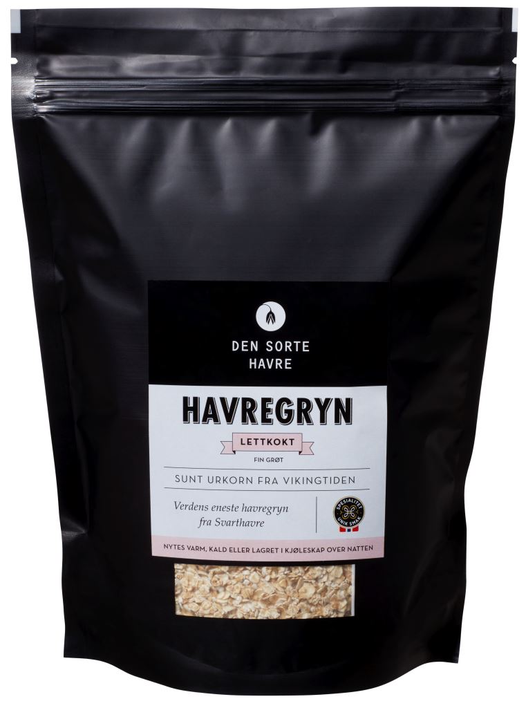 Illustrasjonsbilde - Den Sorte Havre - premium sunt havregryn
