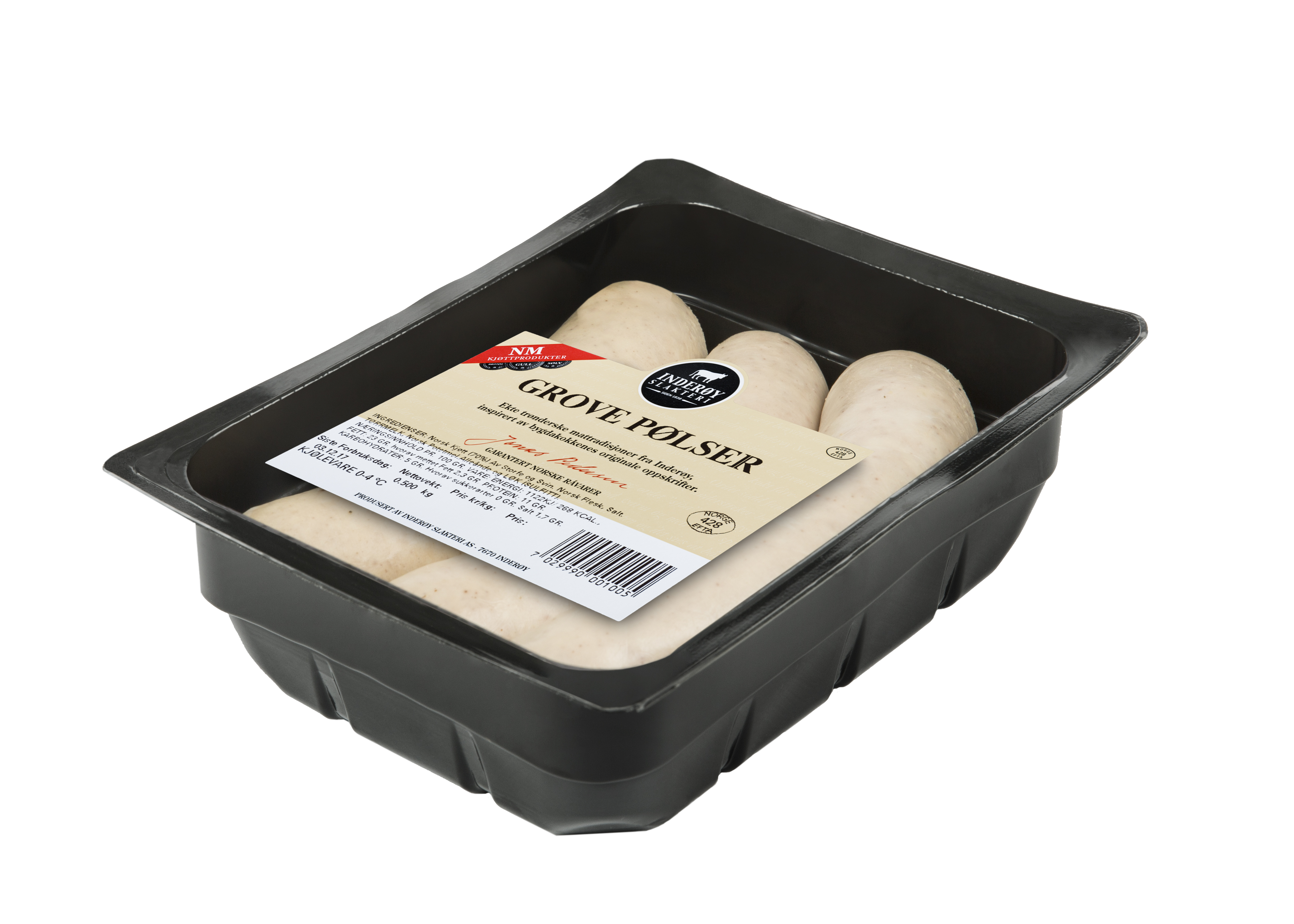 Bilde-1 Grove Pølser 500g